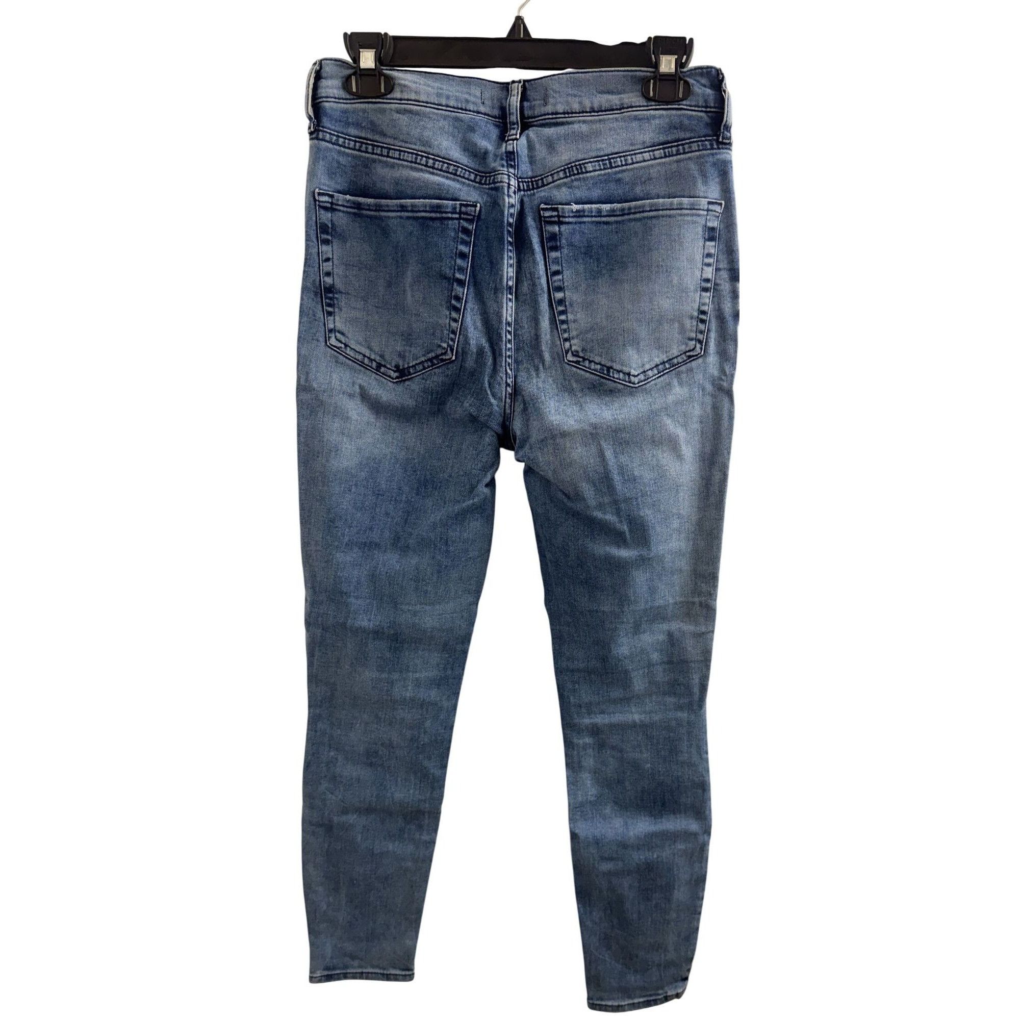 Free People Free Peoples Skinny Distressed Women's Jeans Size 29 Size 29" - 2 Thumbnail