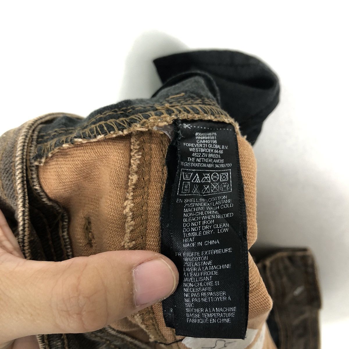 Japanese Brand 🔥RARE SKINNH FIT DISTRESSED DENIM JEANS FOREVER 21 JAPAN Size US 30 / EU 46 - 14 Thumbnail