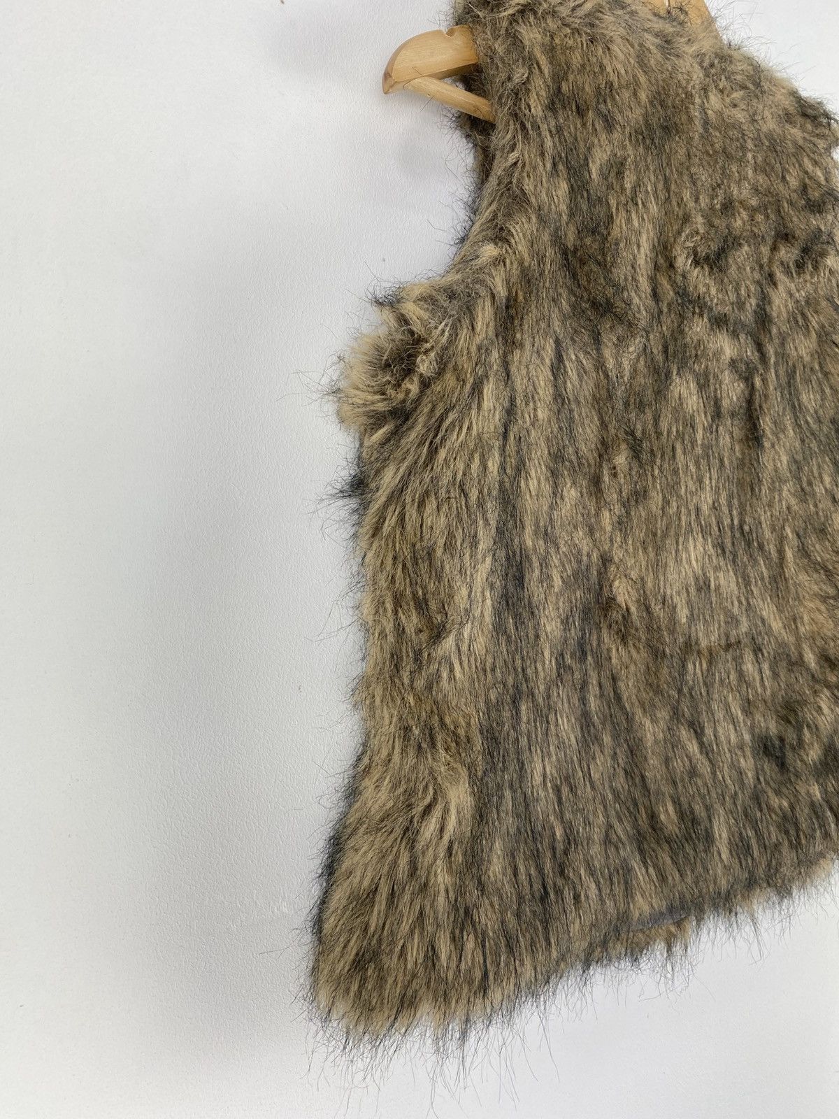 XOXO Vintage 90’s Faux Fur Genuine Leather Vest by Xoxo Size XS / US 0-2 / IT 36-38 - 6 Thumbnail