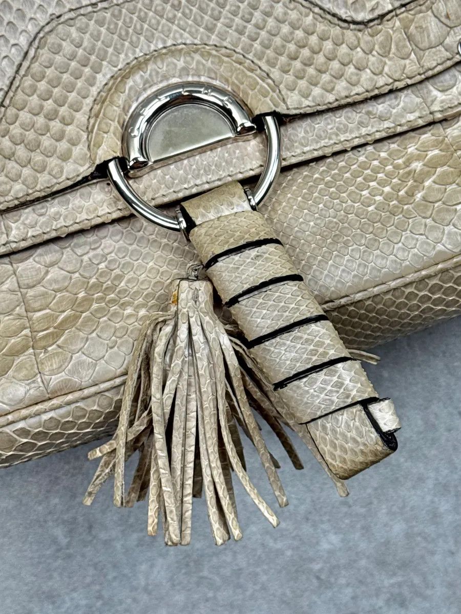 Celine AW2002 Celine Daydream Cream Python Leather Bag by Michael Kors Size ONE SIZE - 8 Thumbnail