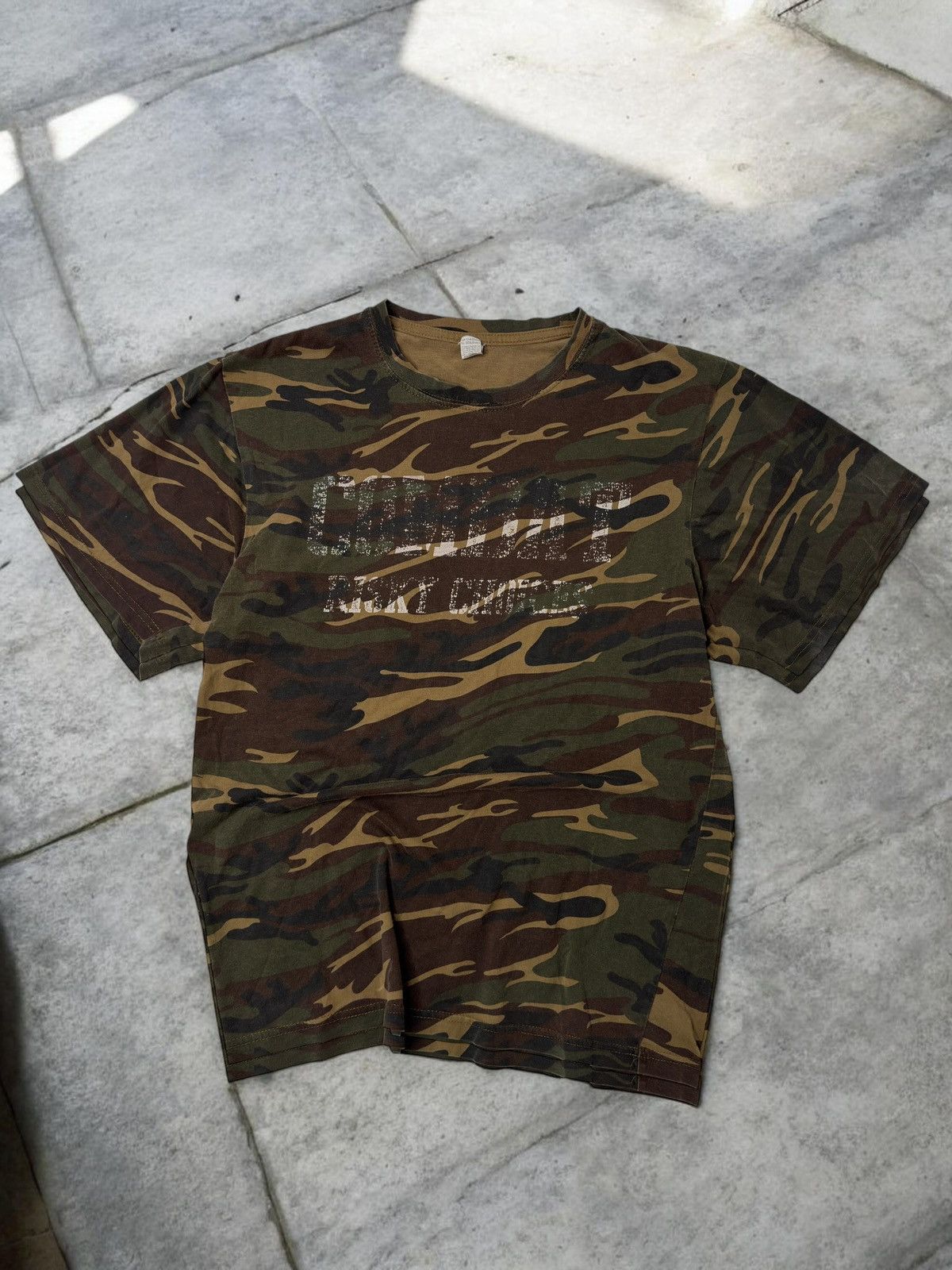 Vintage Vintage avant garde archive camo tee if6was9 lgb drip y2k 00 Size US M / EU 48-50 / 2 - 1 Thumbnail