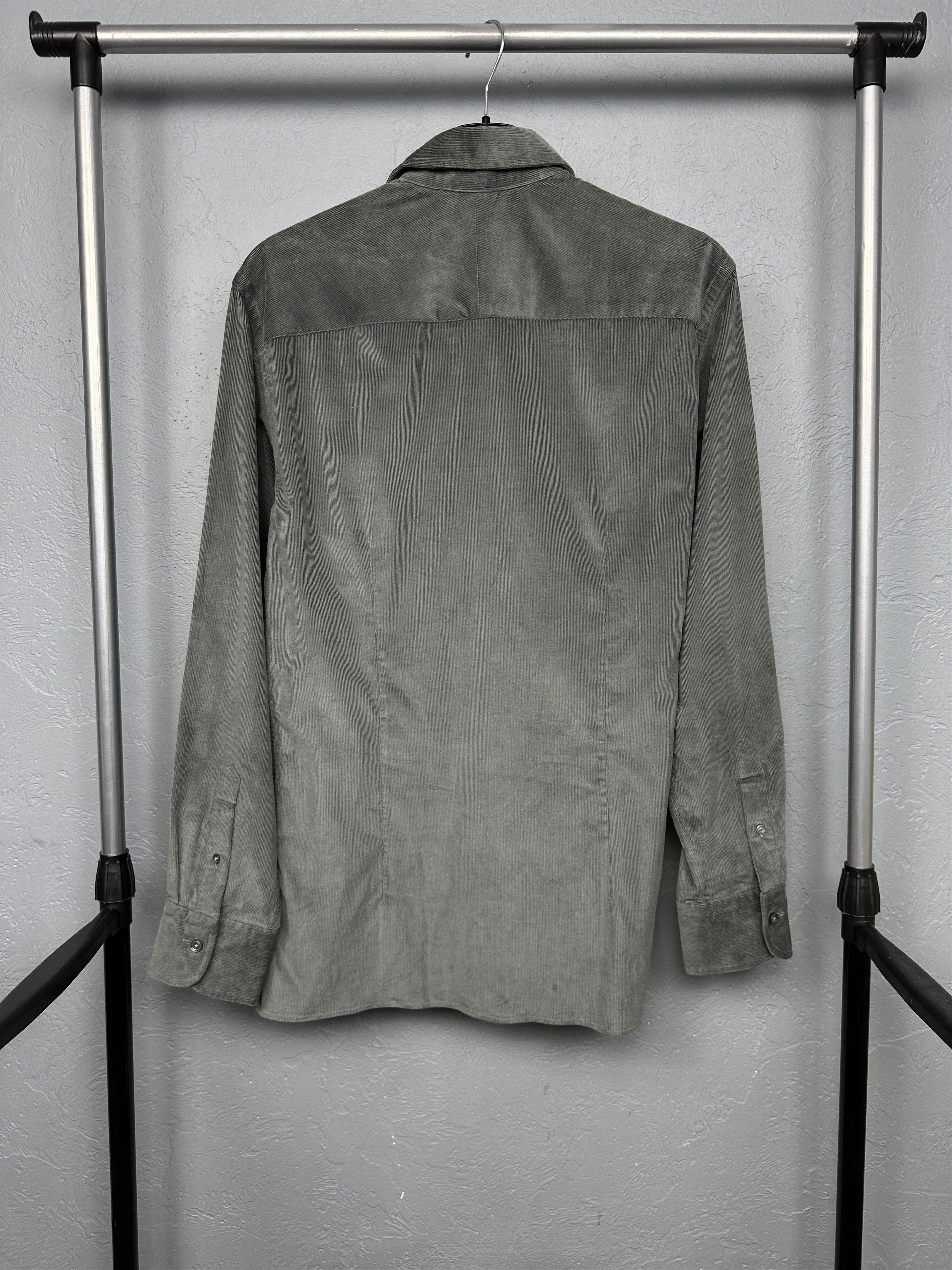 Other Dunhill London Mens Long Sleeve Corduroy Shirt Size US S / EU 44-46 / 1 - 7 Thumbnail