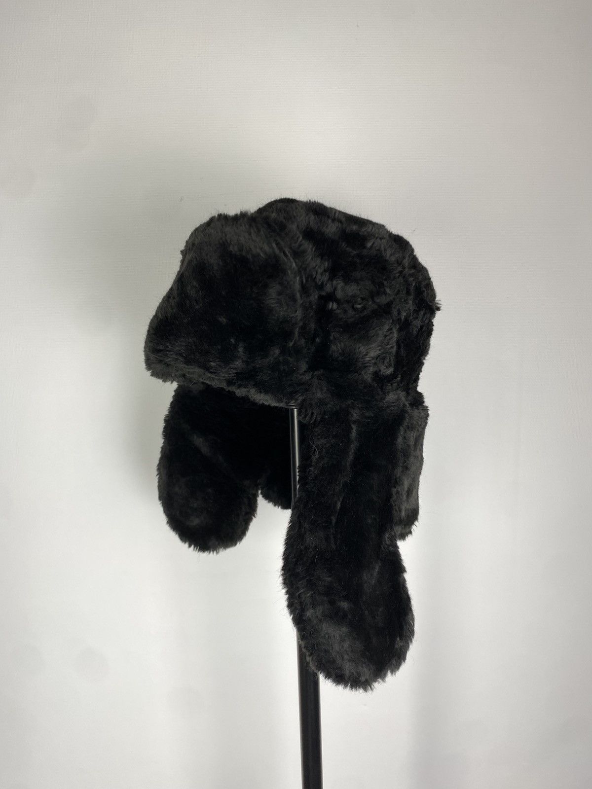 20471120 × Hysteric Glamour VNTG 70s 80s Japanese Style Fuzzy Mohair Ushanka Hat A8G Size ONE SIZE - 2 Thumbnail