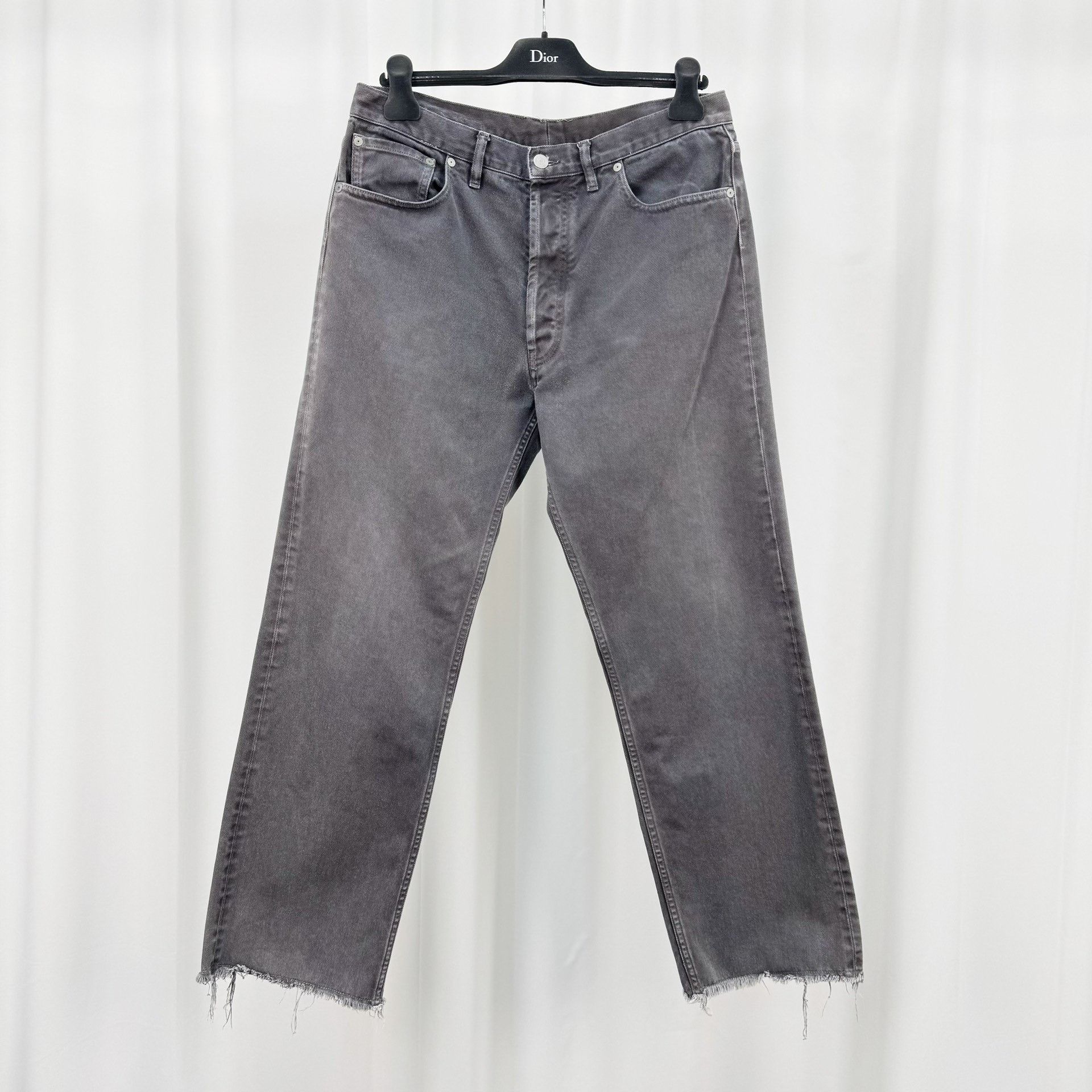 Maison Margiela Maison Margiela Smoky Gray Washed Jeans Size US 32 / EU 48 - 1 Thumbnail