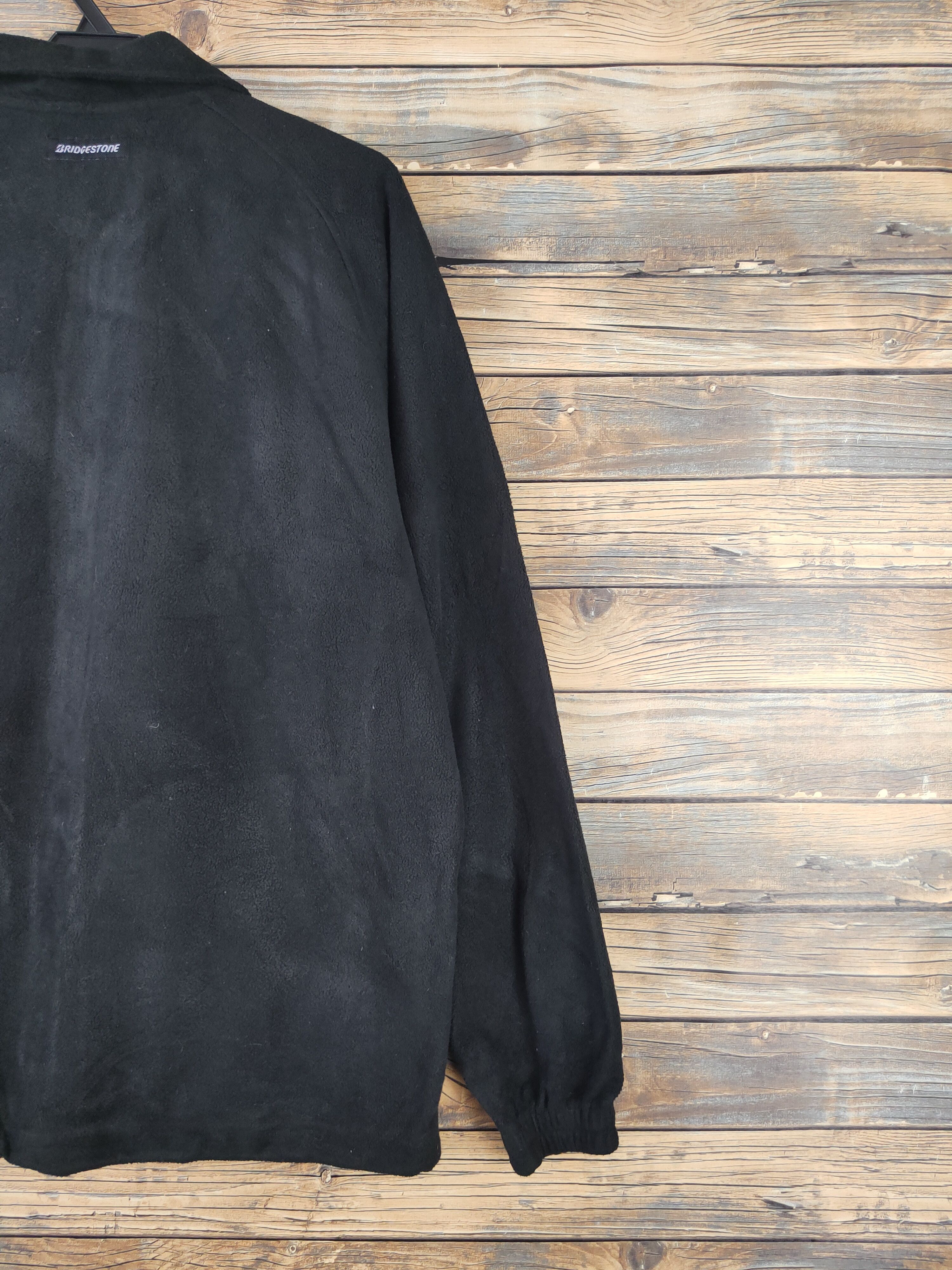 Japanese Brand DL Bridgestone Black motorsport olympic Sweaters #590 Size US L / EU 52-54 / 3 - 12 Thumbnail