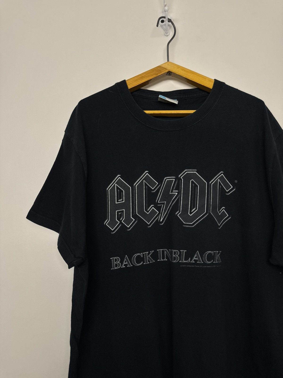 AC/DC Vintage ACDC ROCK BAND BACK In BLACK 00’’s Size US XL / EU 56 / 4 - 5 Thumbnail
