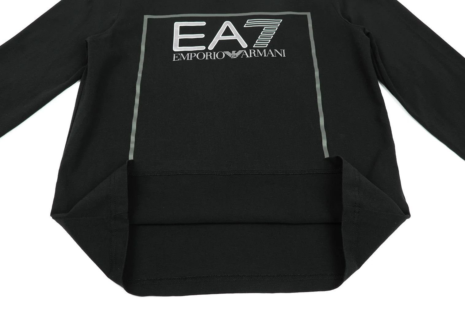 Emporio Armani Logo Print T-Shirt in Black Size M Size US M / EU 48-50 / 2 - 11 Thumbnail