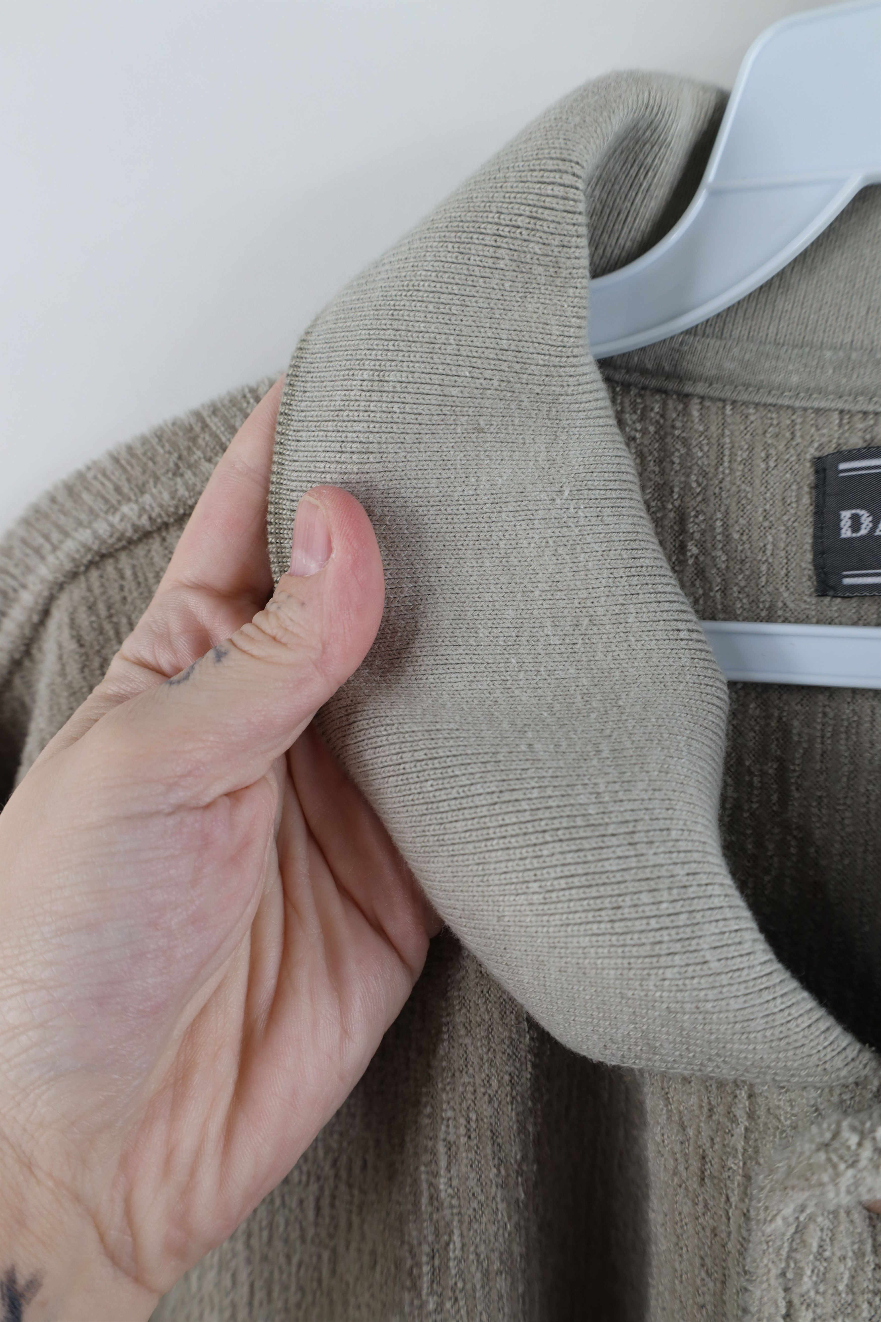 Vintage Vintage 90s Streetwear Terry Cloth Collared Sweatshirt Size US XL / EU 56 / 4 - 6 Thumbnail