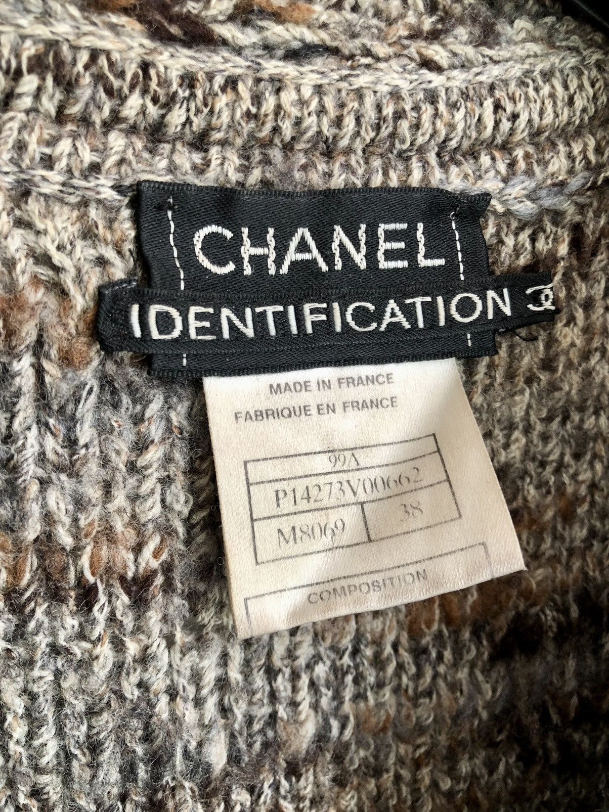 Chanel Chanel AW1999 Runway Grey/Purple Fringed Knit Jacket Size XS / US 0-2 / IT 36-38 - 15 Thumbnail