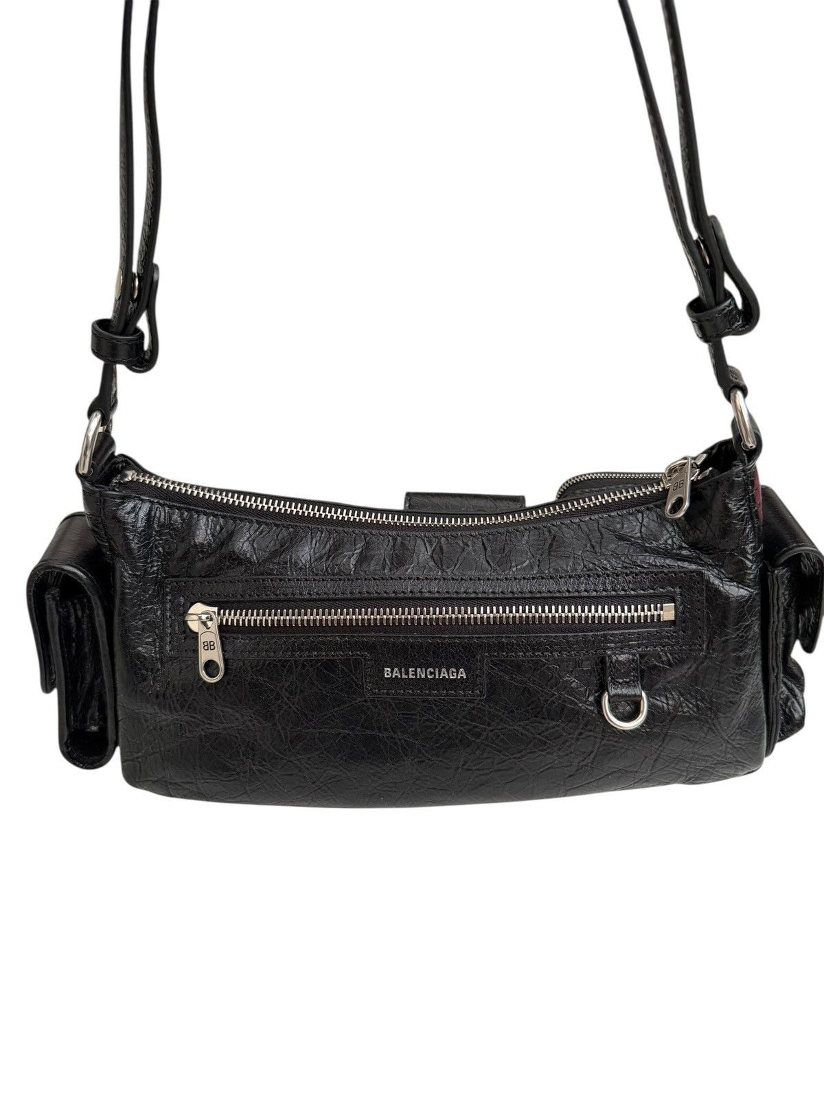 Balenciaga Superbusy Mini XS Black Hobo Bag Size ONE SIZE - 5 Thumbnail