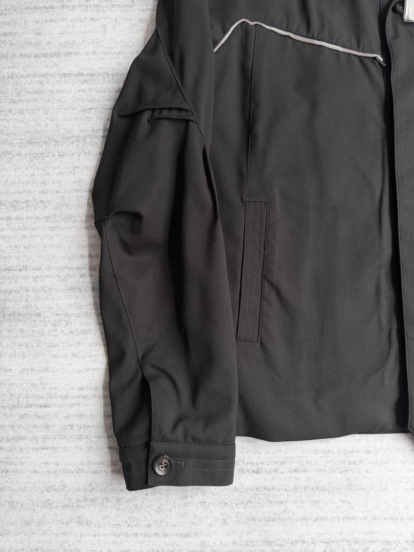 Kiko Kostadinov Kiko Kostadinov Men's Ohne K-Dart Jacket Black 46 Size US S / EU 44-46 / 1 - 6 Thumbnail