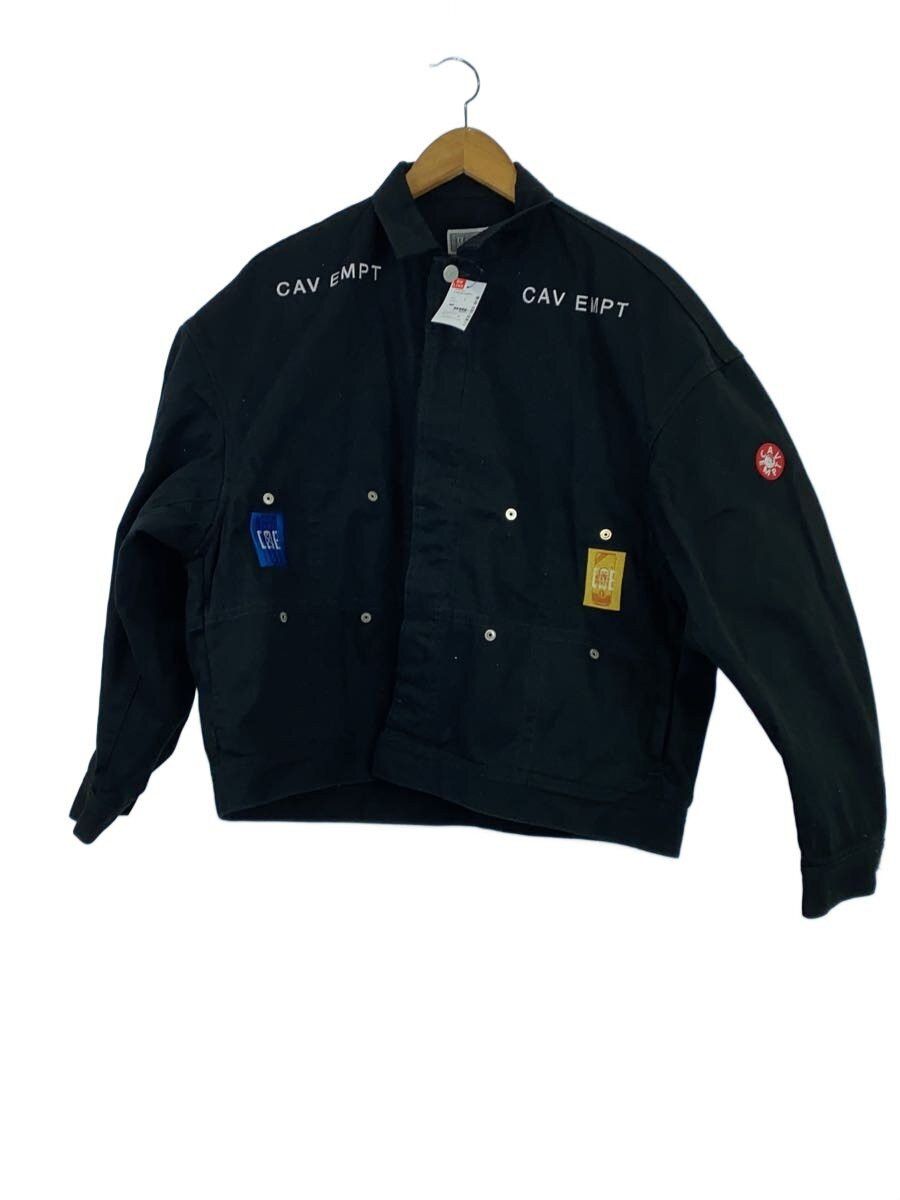 Cav Empt Black Cotton Jacket Size US S / EU 44-46 / 1 - 1 Thumbnail