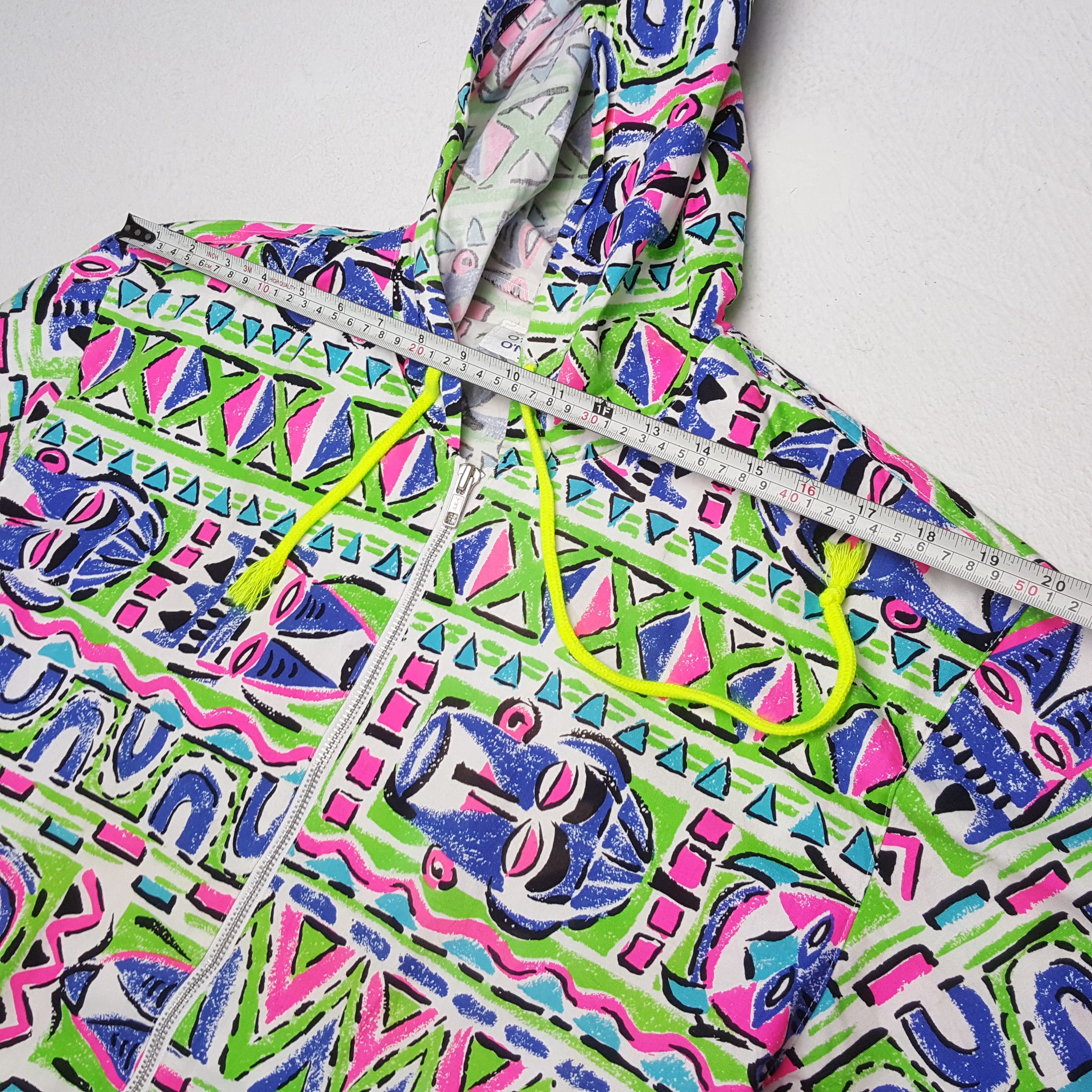 O'Neill × Vintage O'NEILL Nice Design Windbreaker Jacket Hoodies Size US M / EU 48-50 / 2 - 5 Thumbnail