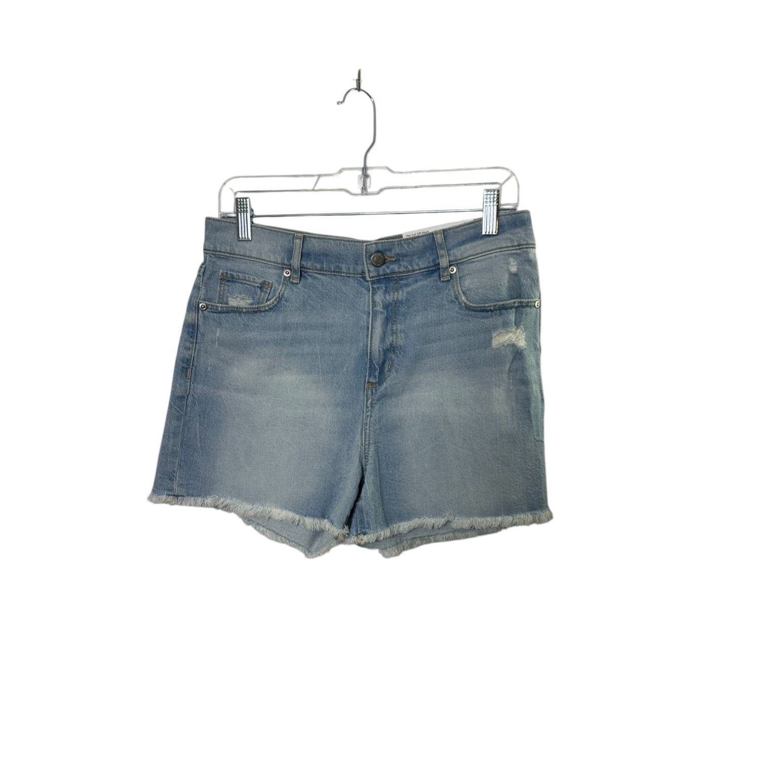 Loft Ann Taylor LOFT High Rise Cut Off Shorts 27" 4 NEW Size 27" / US 4 / IT 40 - 1 Thumbnail
