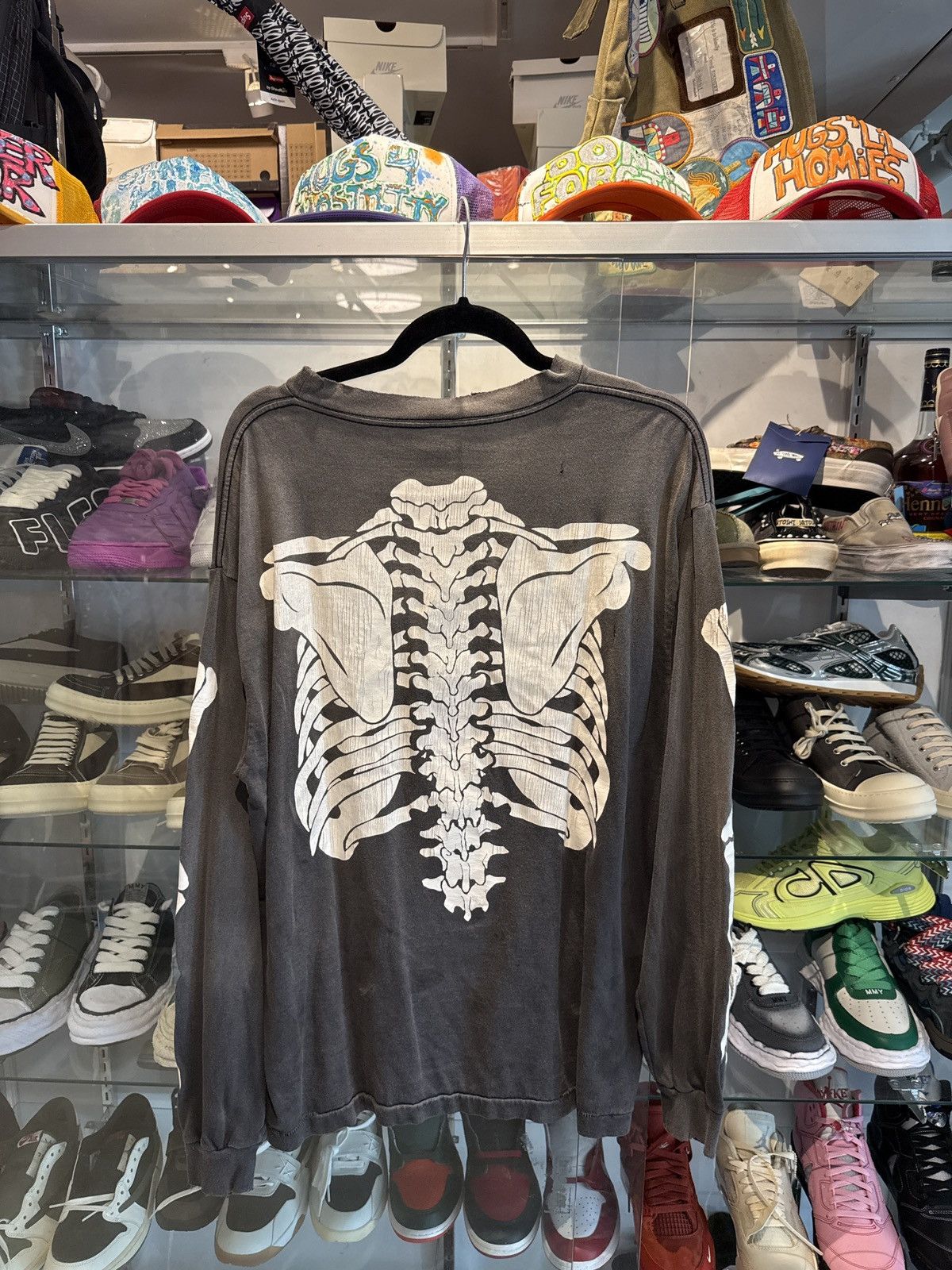 Saint Michael × Vlone Saint Michael x Vlone Bones Long Sleeve Large Size US L / EU 52-54 / 3 - 2 Thumbnail