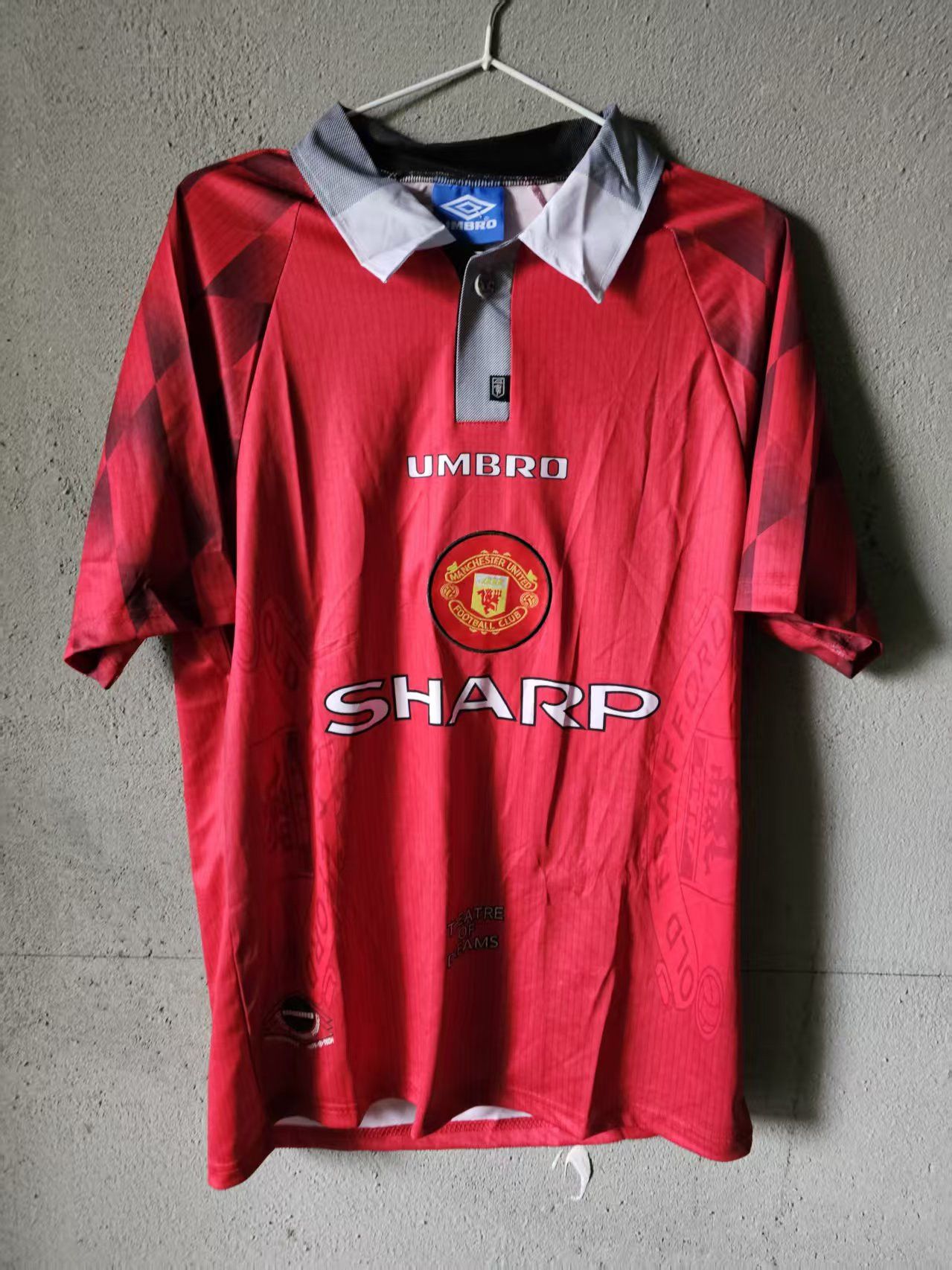 Other Vintage 1996 1997 Manchester United Jersey Home Size US S / EU 44-46 / 1 - 1 Thumbnail