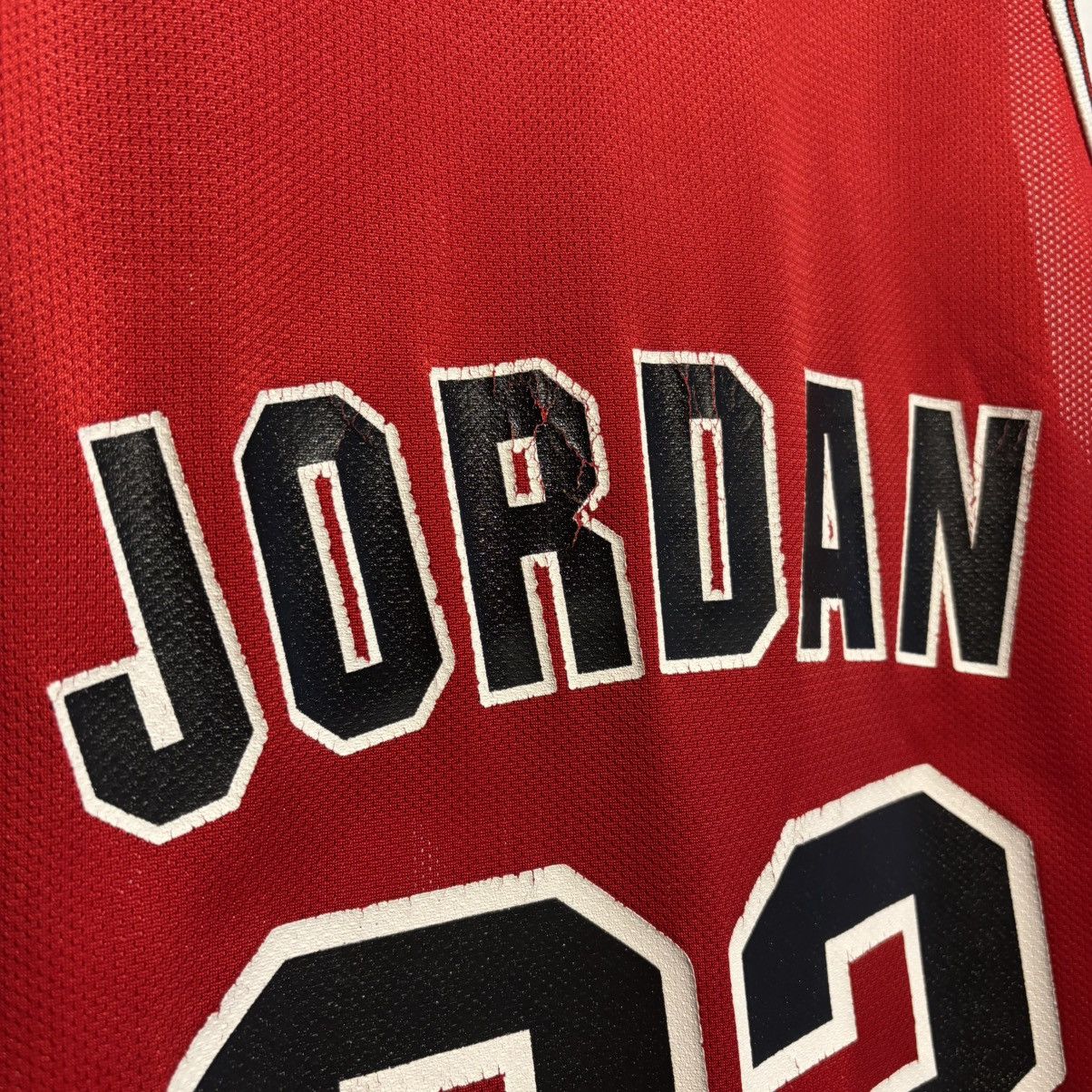 Champion Authentic 1992 Michael Jordan Champion Jersey 44 Red Vintage Size US M / EU 48-50 / 2 - 10 Thumbnail