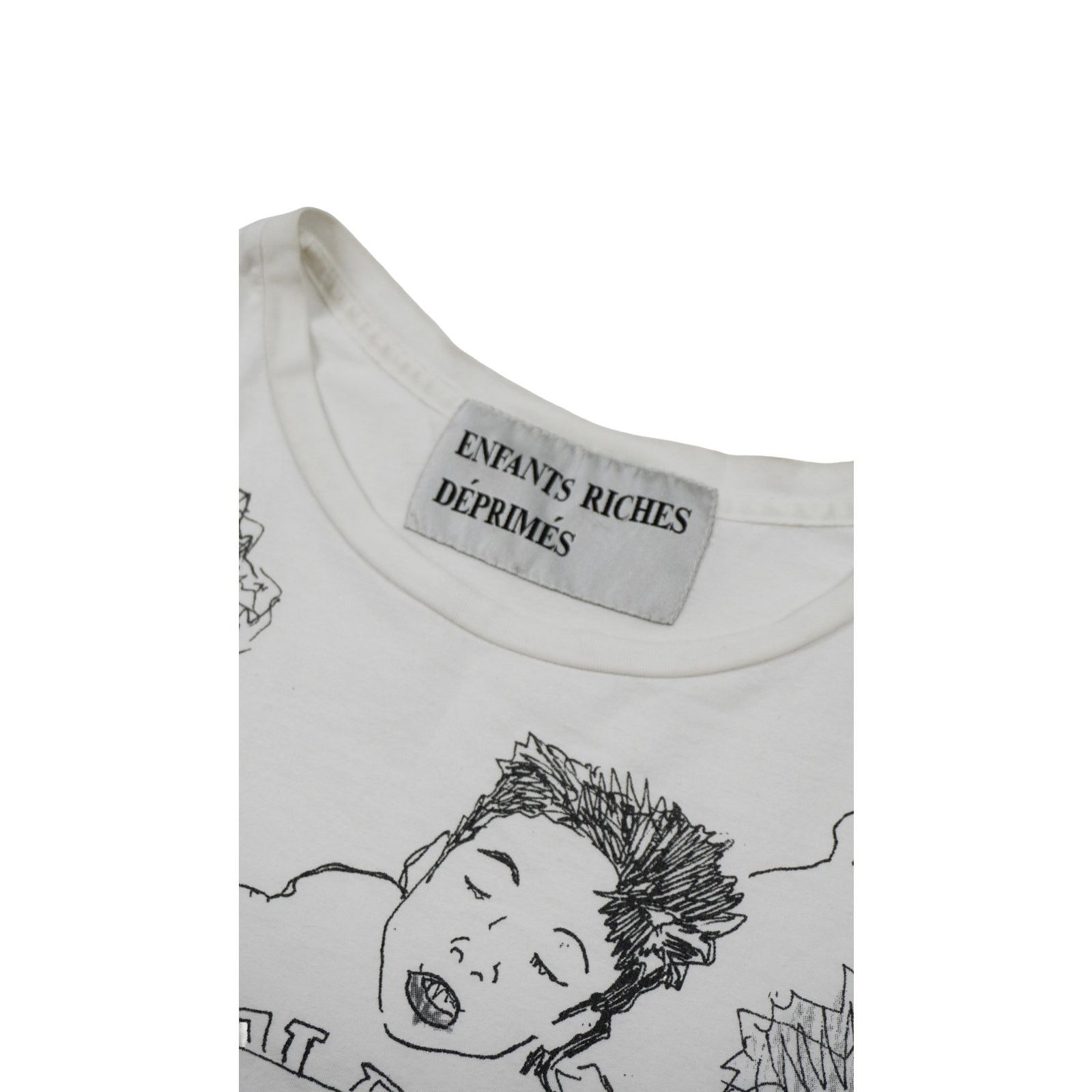 Enfants Riches Deprimes Microphone Kid White T-Shirt Size US L / EU 52-54 / 3 - 3 Thumbnail