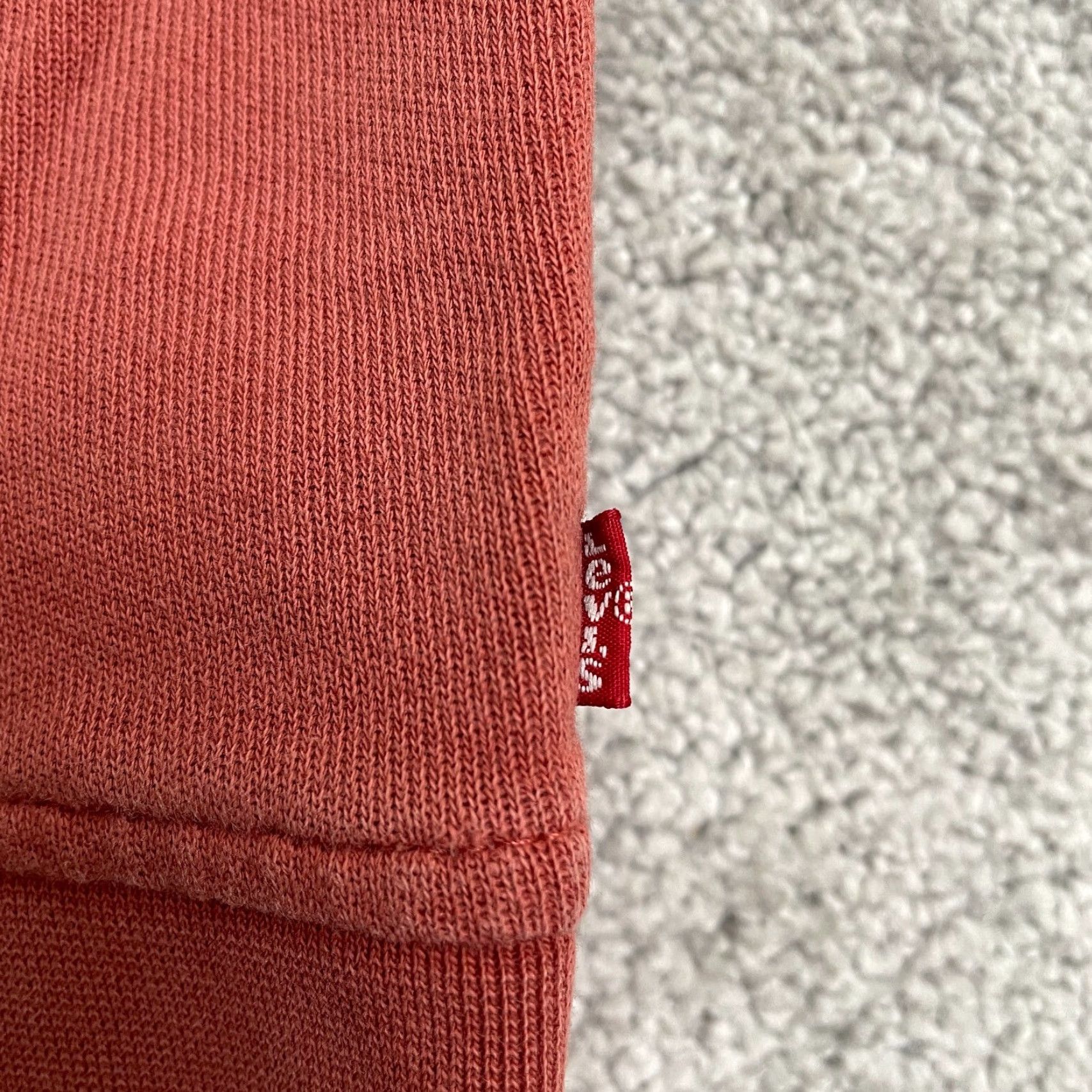 Levi's Levi's Hoodie Pullover Mens M Orange Graphic Print Hooded Relaxed Fit Casual Sweatshirt Size US M / EU 48-50 / 2 - 5 Thumbnail