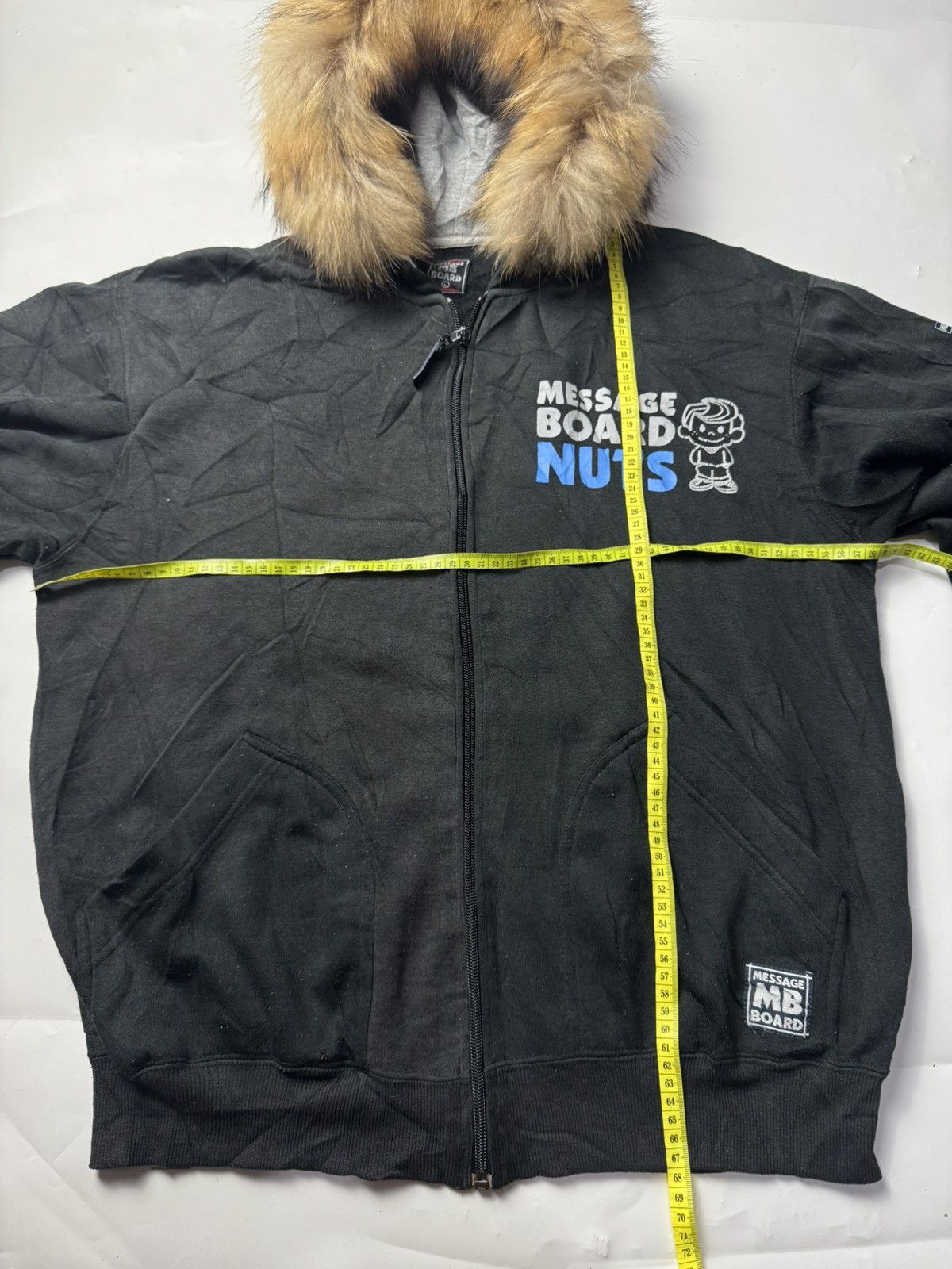 Beauty Beast × Hysteric Glamour × Japanese Brand Fur Hoodie Japanese Message Board Nuts Styled Size US L / EU 52-54 / 3 - 7 Thumbnail