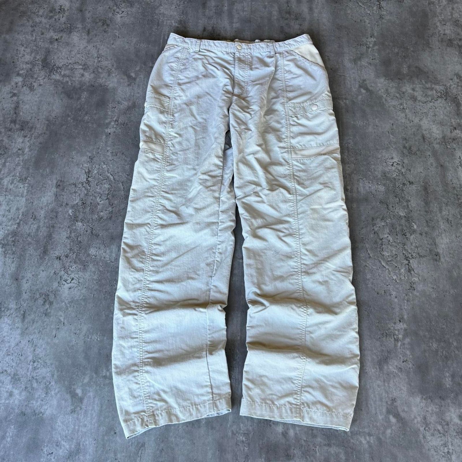 Columbia × Vintage Vintage Y2K Baggy Columbia PFG Cargo Skater Grunge Pants Size US 35 - 1 Thumbnail