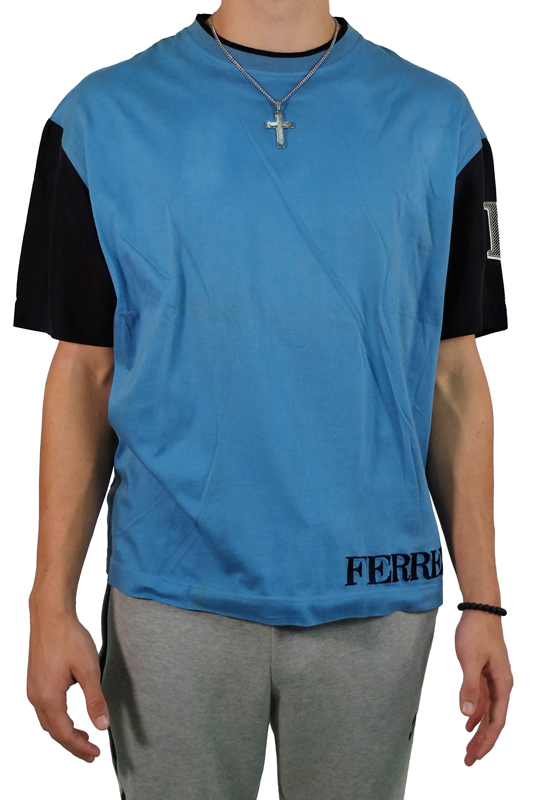 Gianfranco Ferre Vintage '90s Colorblock T-shirt | Grailed