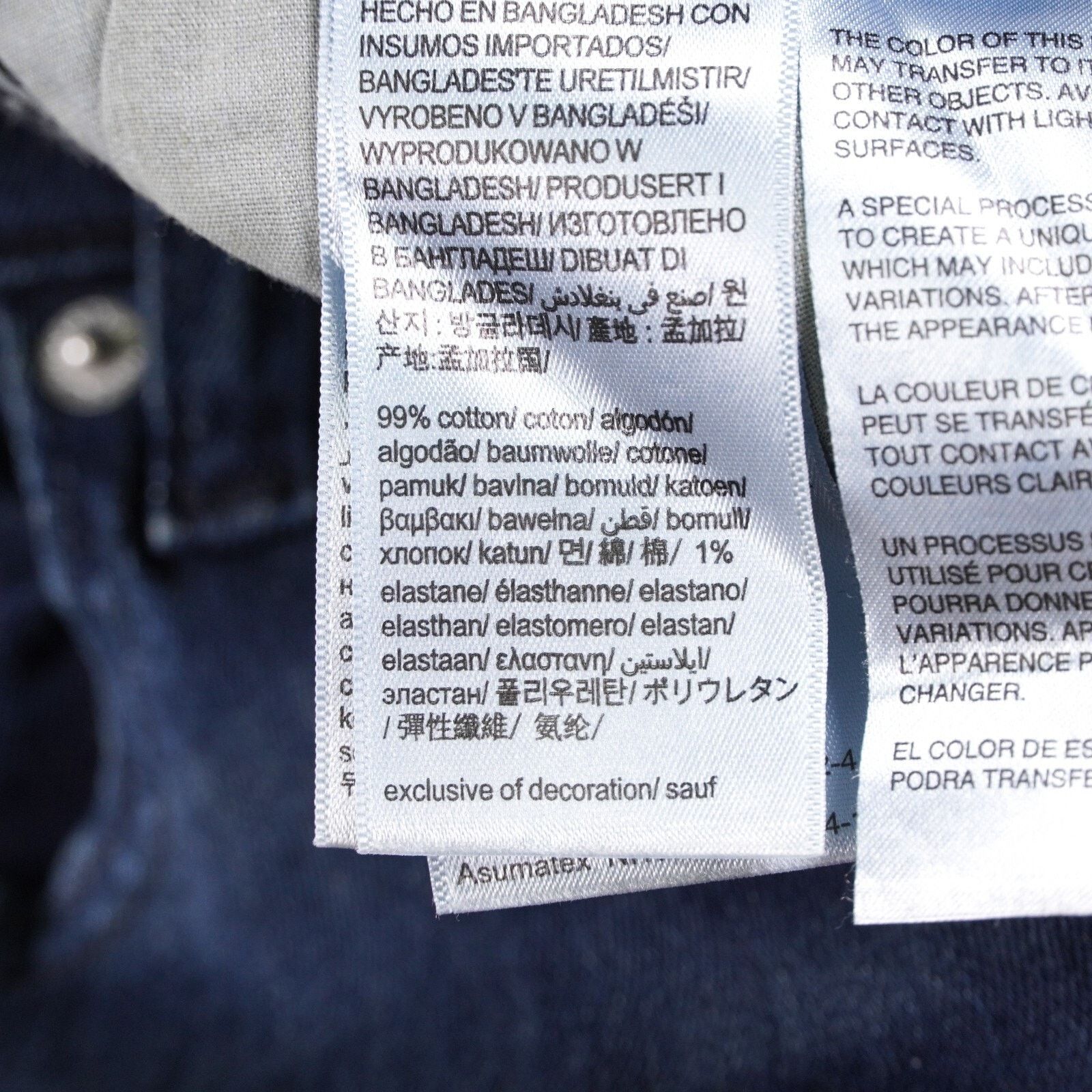 Calvin Klein Calvin Klein Denim Slim Skinny Jeans Straight Leg Pant 29x30 Size US 29 - 9 Thumbnail