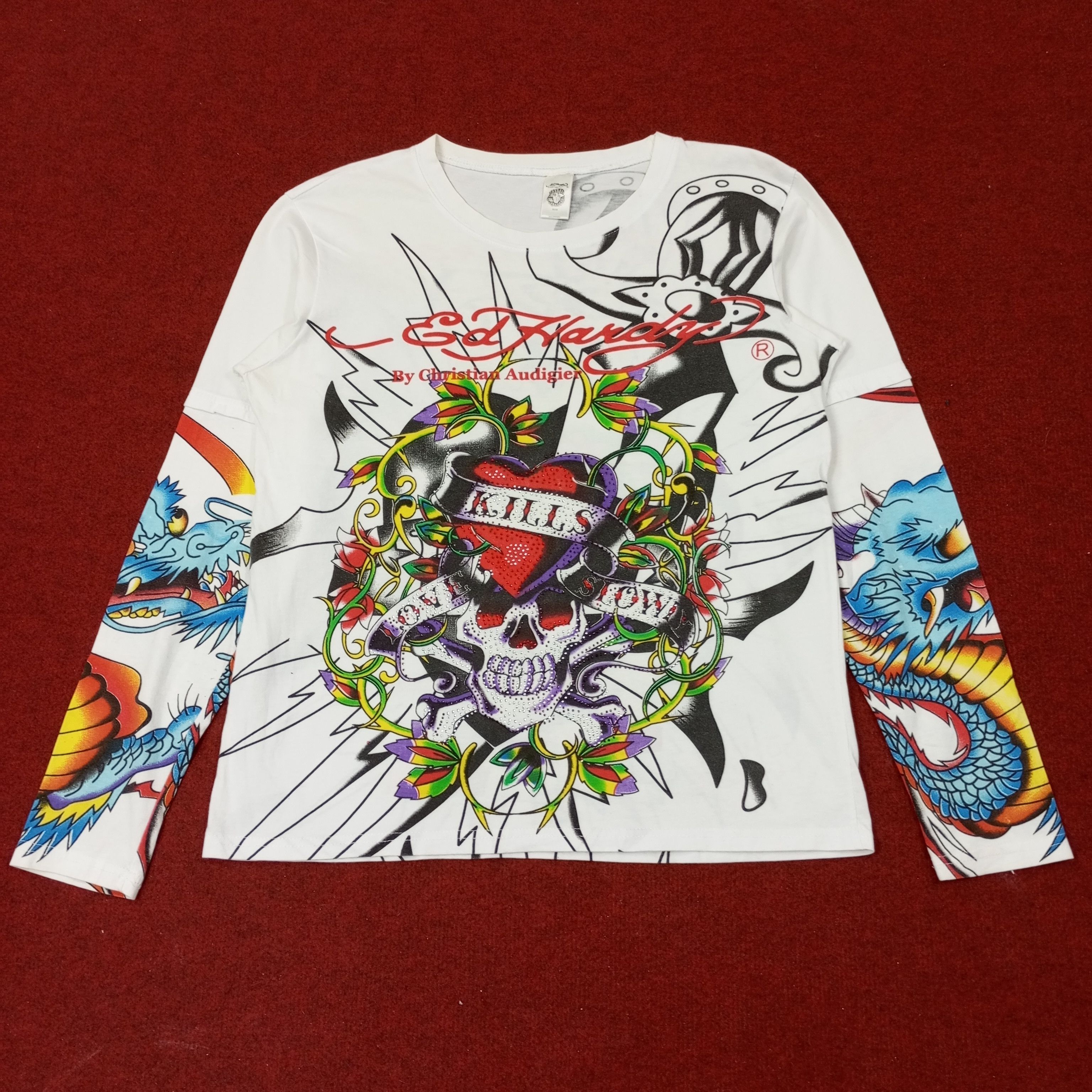 Ed Hardy by Christian Audigier Fashion Style Tshirt c249n23