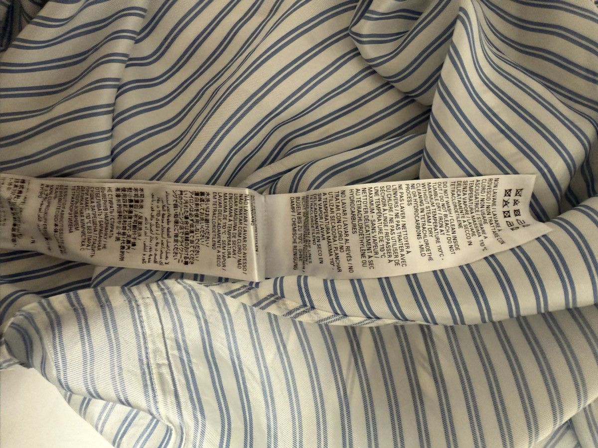 Balenciaga 1600$ BALENCIAGA SILKY POPLIN FABRIC SHIRT Size US L / EU 52-54 / 3 - 9 Thumbnail