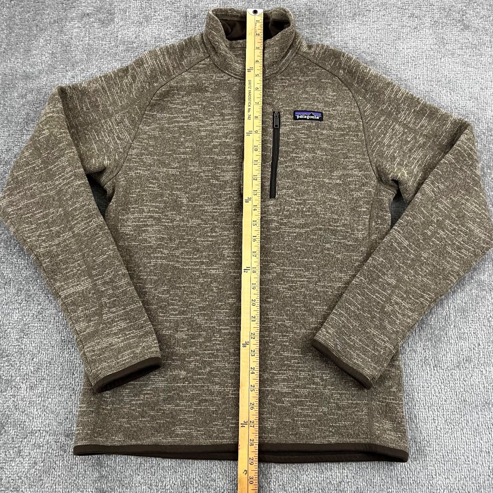 Patagonia PATAGONIA Sweater Mens Small Brown Better Jacket 1/2 Zip Pullover Long Sleeve Size US S / EU 44-46 / 1 - 5 Thumbnail