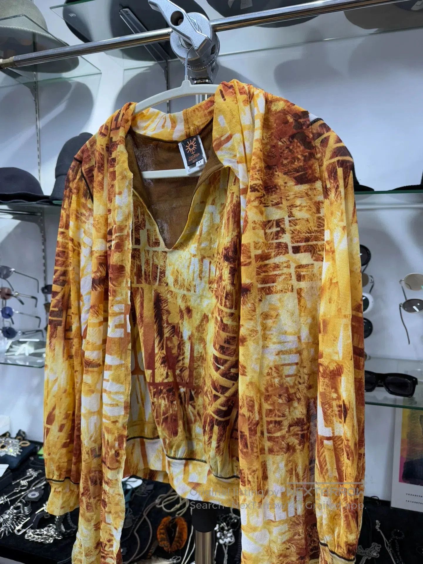 Jean Paul Gaultier jean paul gaultier mesh scarf coat. Size M / US 6-8 / IT 42-44 - 2 Thumbnail