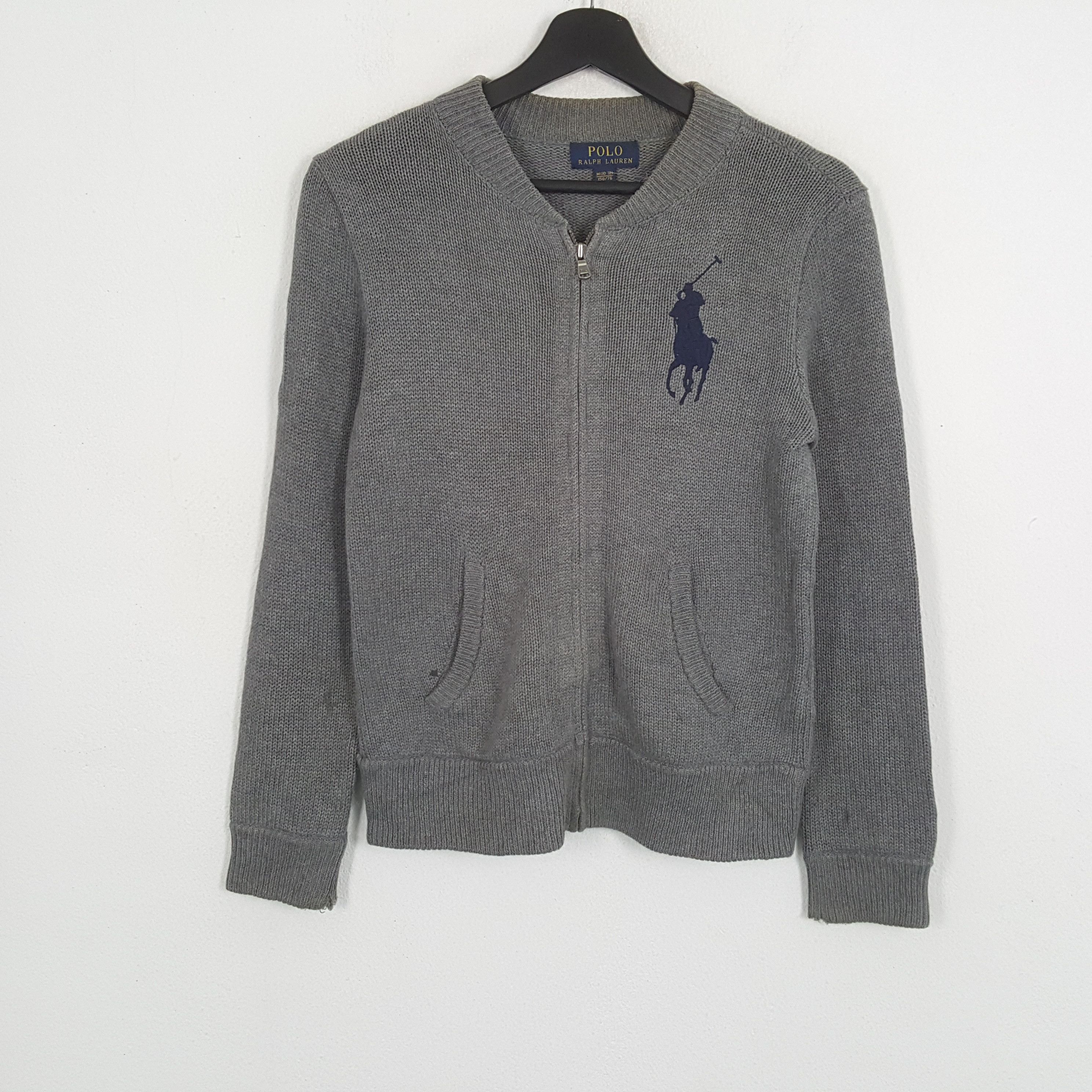 Polo Ralph Lauren × Vintage POLO RALPH LAUREN Fashion Style Big Logo Design Sweater Size XS / US 0-2 / IT 36-38 - 1 Thumbnail