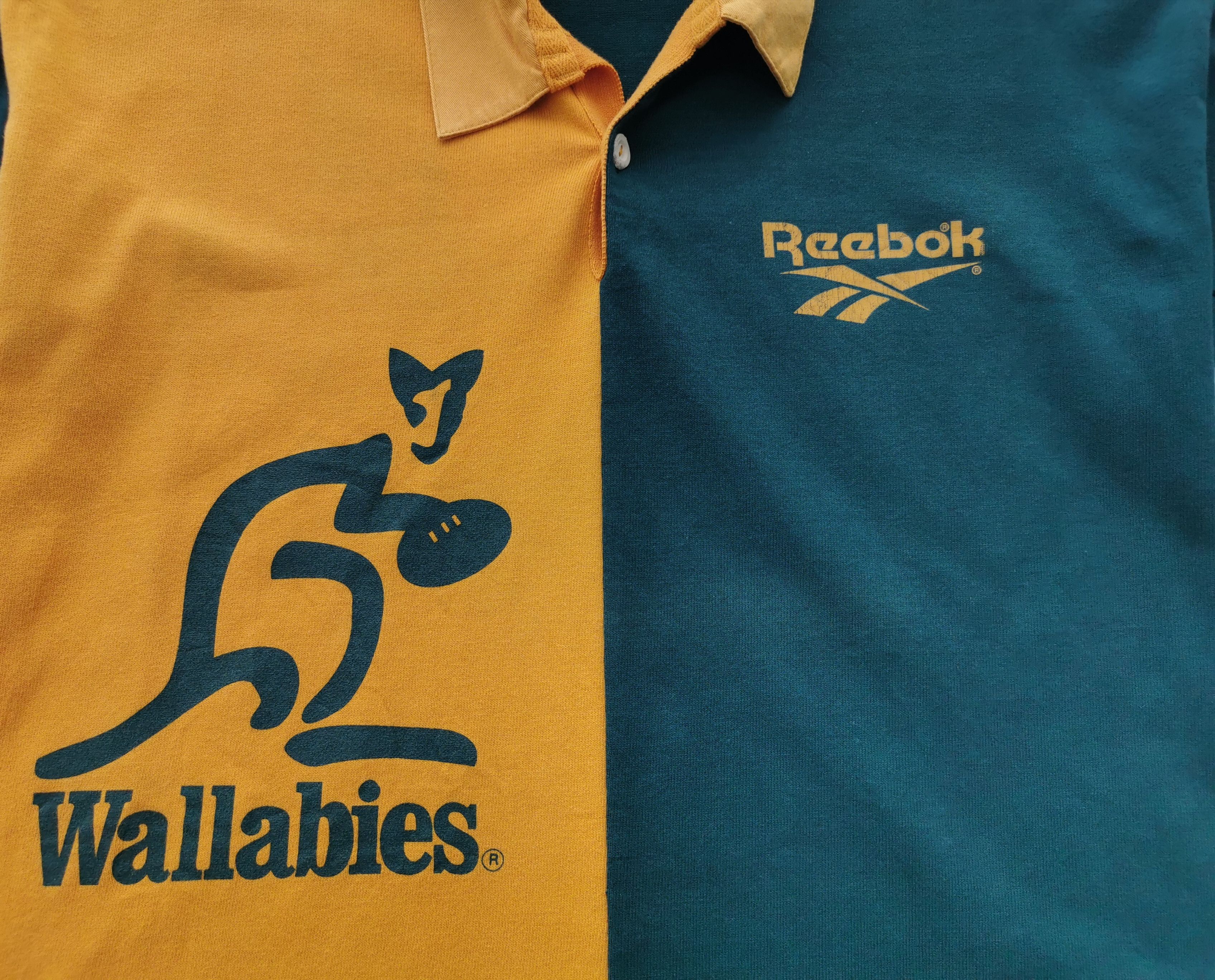 Reebok Vintage 90's Reebok Australian Rugby Wallabies Polo Shirt Size US M / EU 48-50 / 2 - 4 Thumbnail