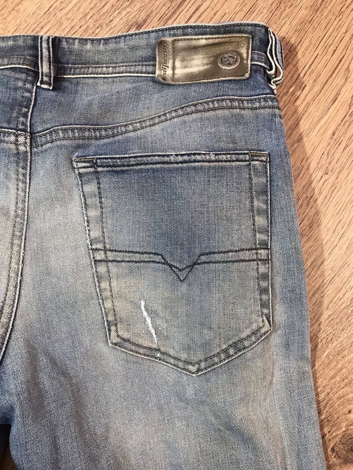 Diesel × Vintage Vintage Diesel Distressed denim pants Jeans Suze 32 Size US 32 / EU 48 - 13 Thumbnail