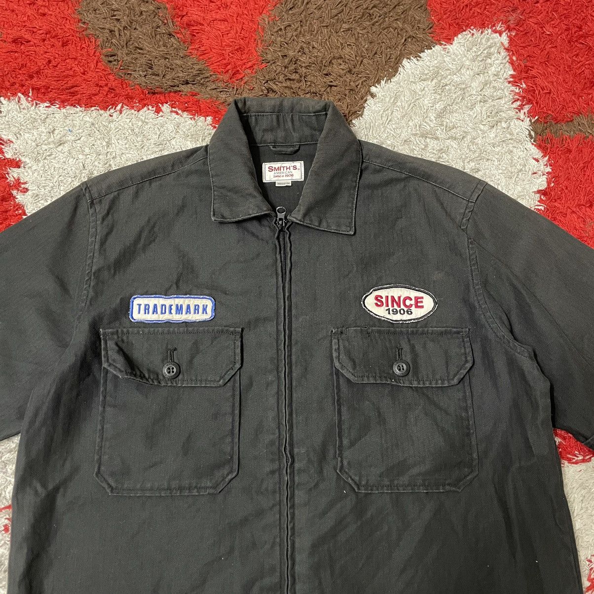 Vintage 🔥Vintage Smith American Double Pocket Workers Buttons Shirts Size US L / EU 52-54 / 3 - 3 Thumbnail