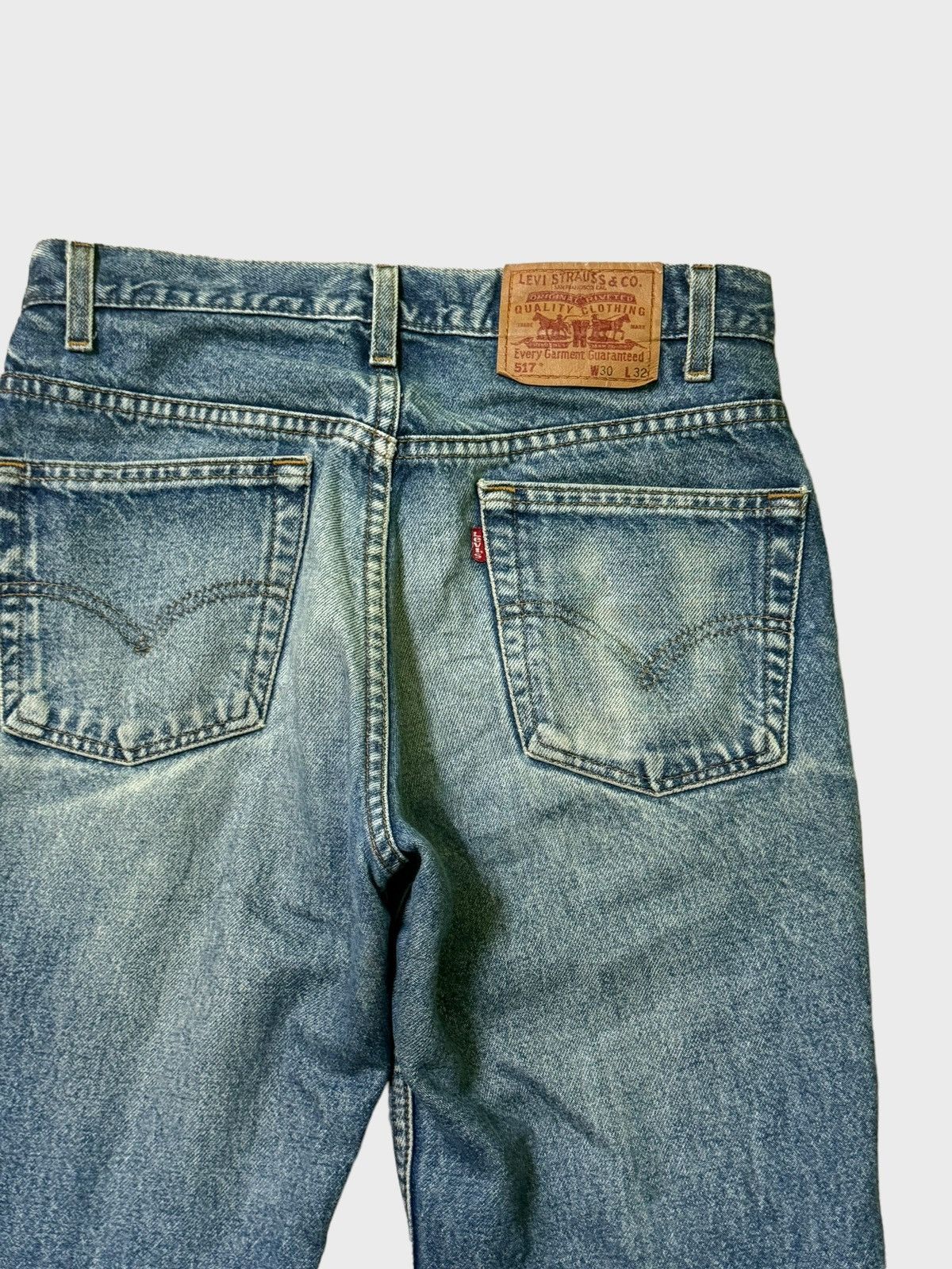 Levi's Vintage Levi's 517 Flared Bootcut Stonewash Jeans Size US 29 - 12 Thumbnail