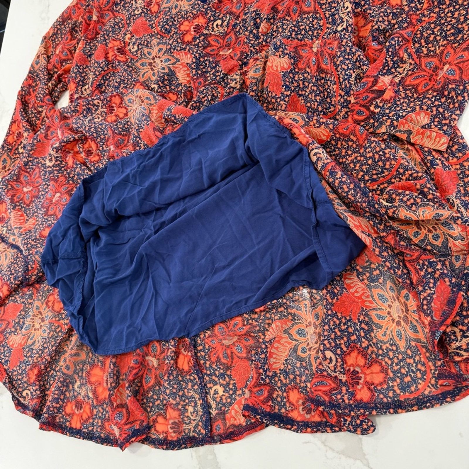 Free People Free People Terran Floral Bohemian Mini Dress Women’s Small Size S / US 4 / IT 40 - 8 Thumbnail