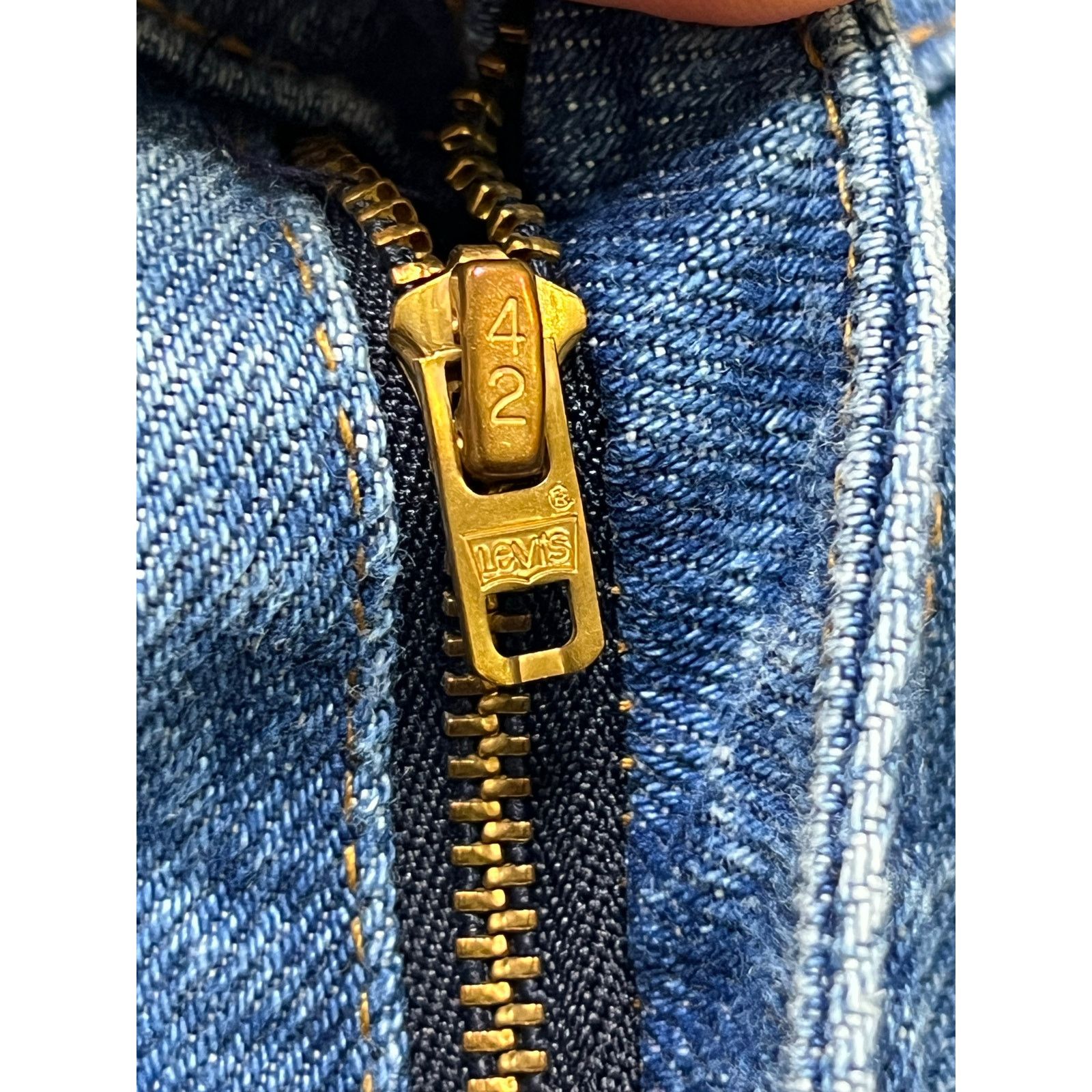 Levi's Vintage Levi’s 40552 Jeans W34 L34 USA Talon 42 Zipper 1980s Size US 34 / EU 50 - 5 Thumbnail