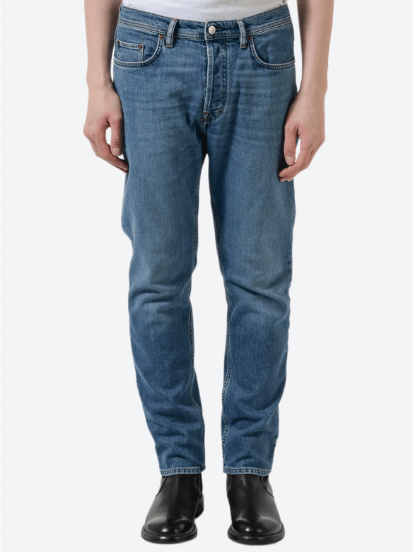 Acne Studios BNWT AW24 ACNE STUDIOS RIVER MID BLUE JEANS 28 Size US 28 / EU 44 - 1 Thumbnail