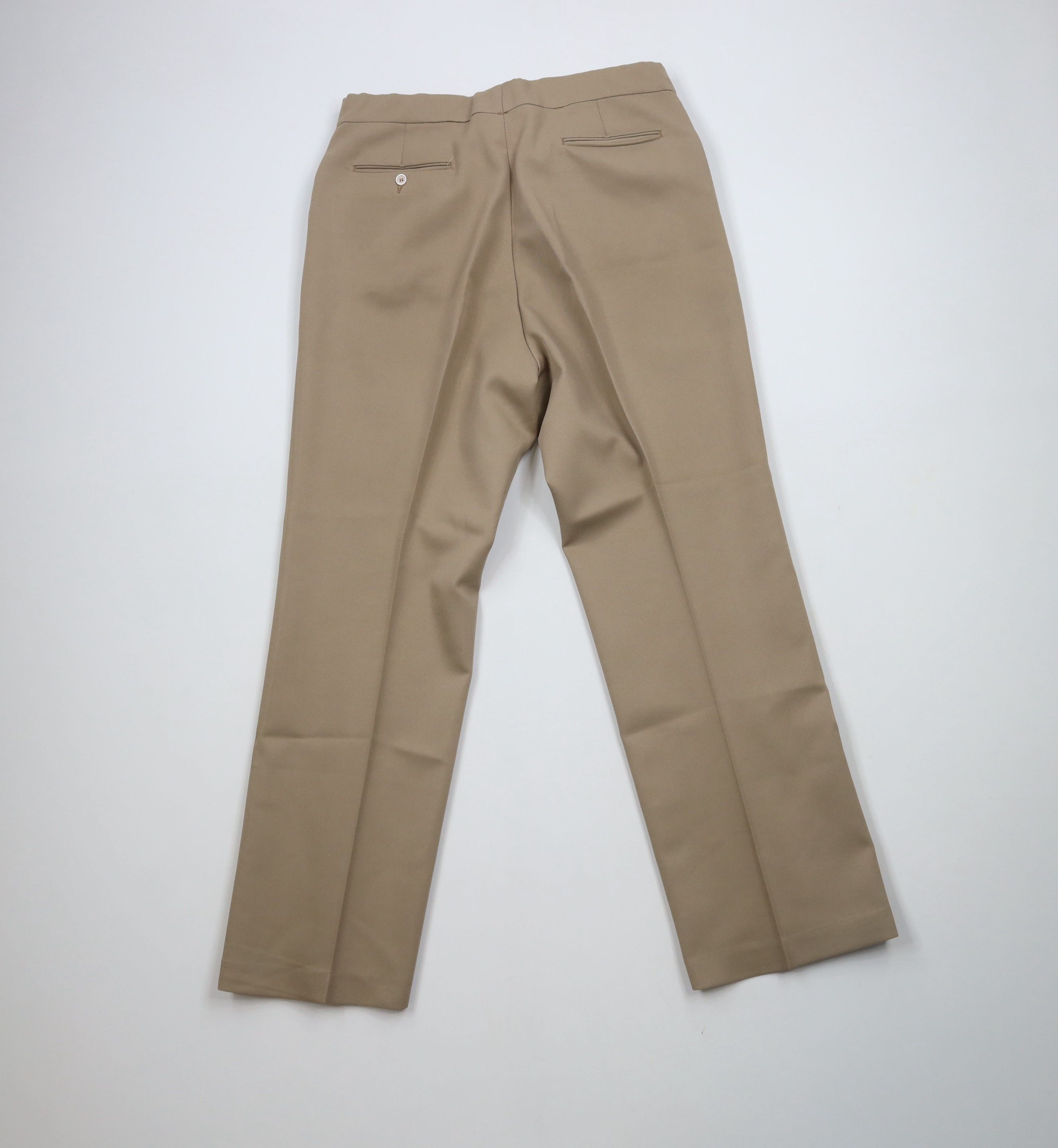 Vintage Vintage 70s Streetwear Flared Wide Leg Chino Pants Beige USA Size US 34 / EU 50 - 9 Thumbnail