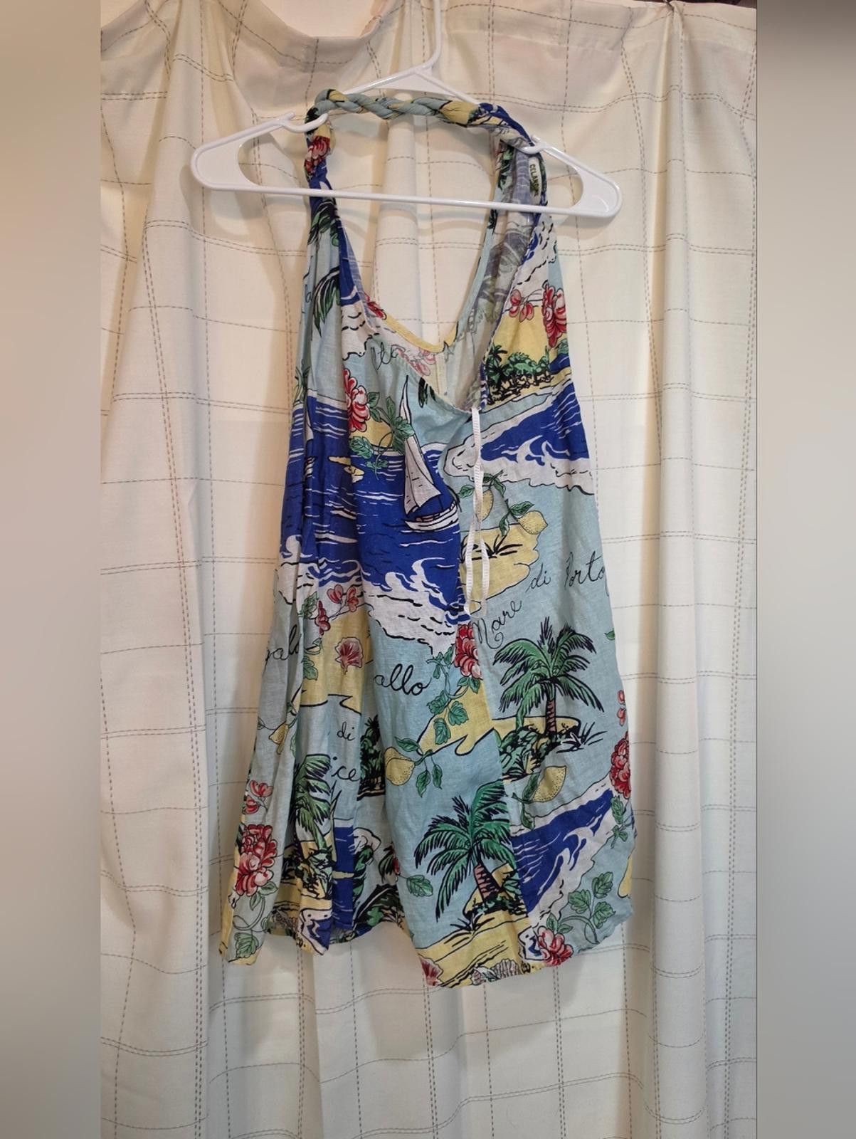 Celandine Asymmetrical Linen Blend Mini Dress
