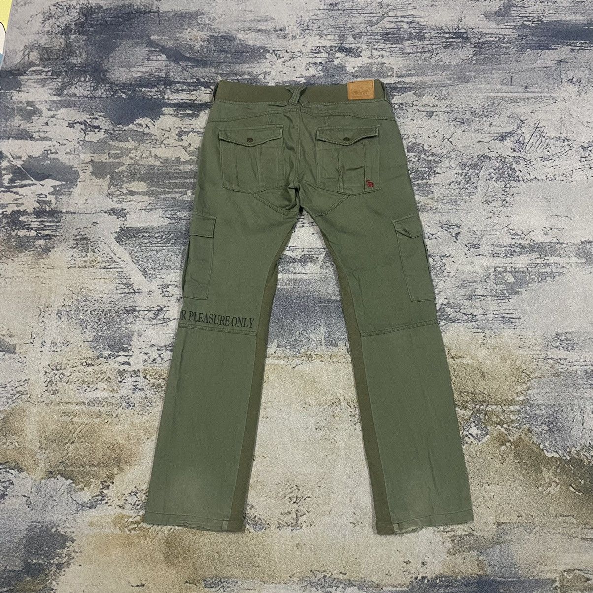 Japanese Brand × Vintage × Voodoo Tactical Vintage Gotcha Army Spellout Tactical Cargo Pants Size US 33 - 2 Thumbnail