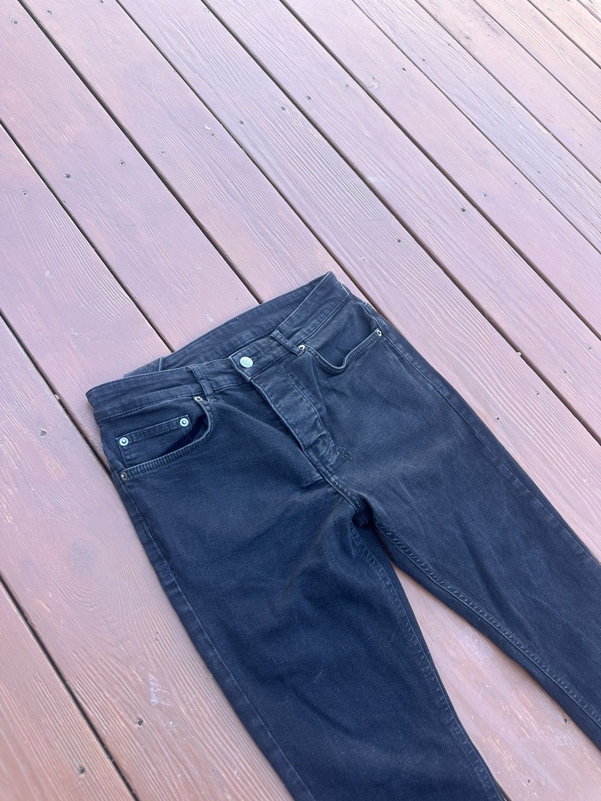 Ksubi Ksubi Jeans Women’s Slim Slouch Black Size 31" - 6 Thumbnail