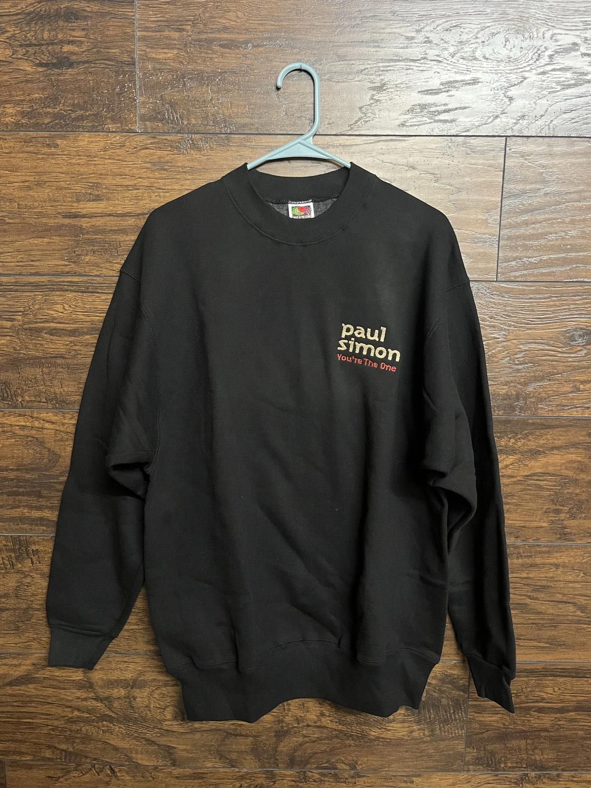 Fruit Of The Loom Paul Simon You're the One Album Tour Crew Neck Sweatshirt -L Size US L / EU 52-54 / 3 - 1 Thumbnail