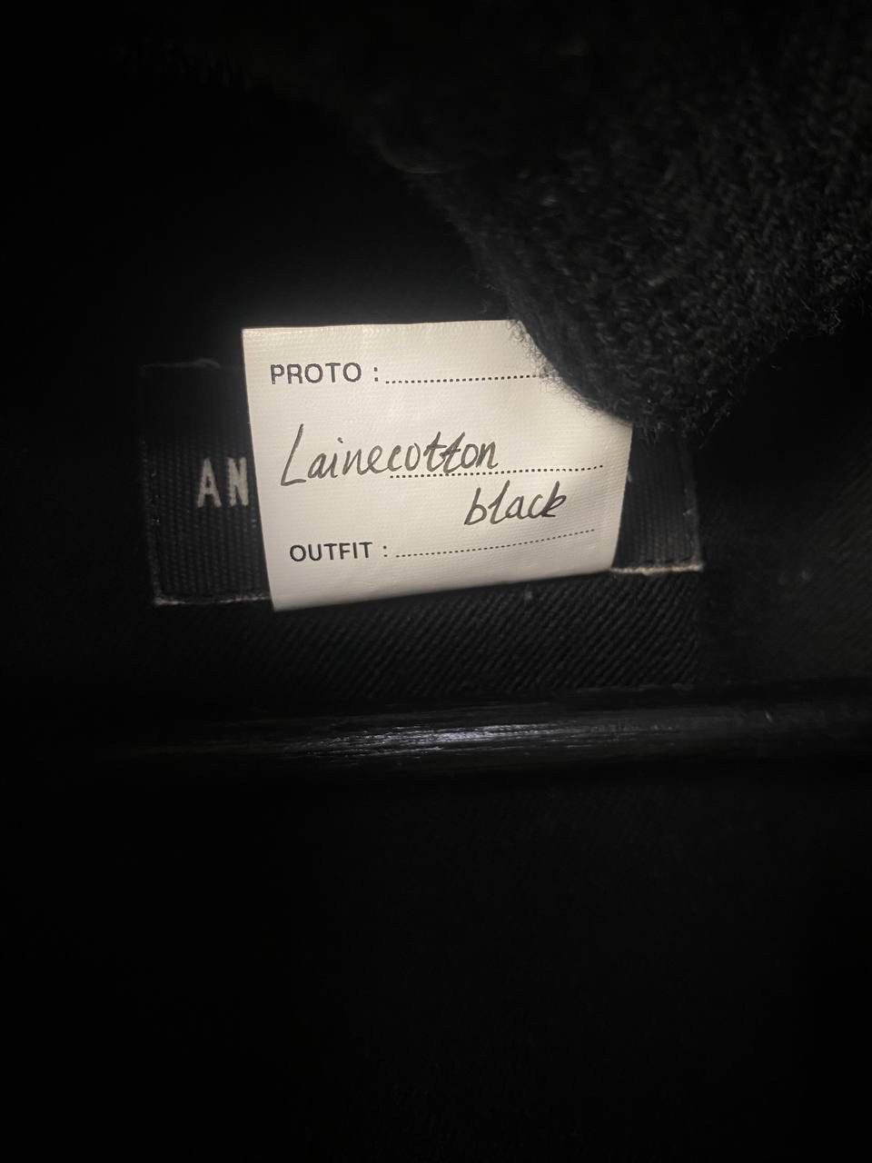 Ann Demeulemeester FW15 Wool Coat Zip Breast Sample Runway S-M Size US M / EU 48-50 / 2 - 9 Thumbnail