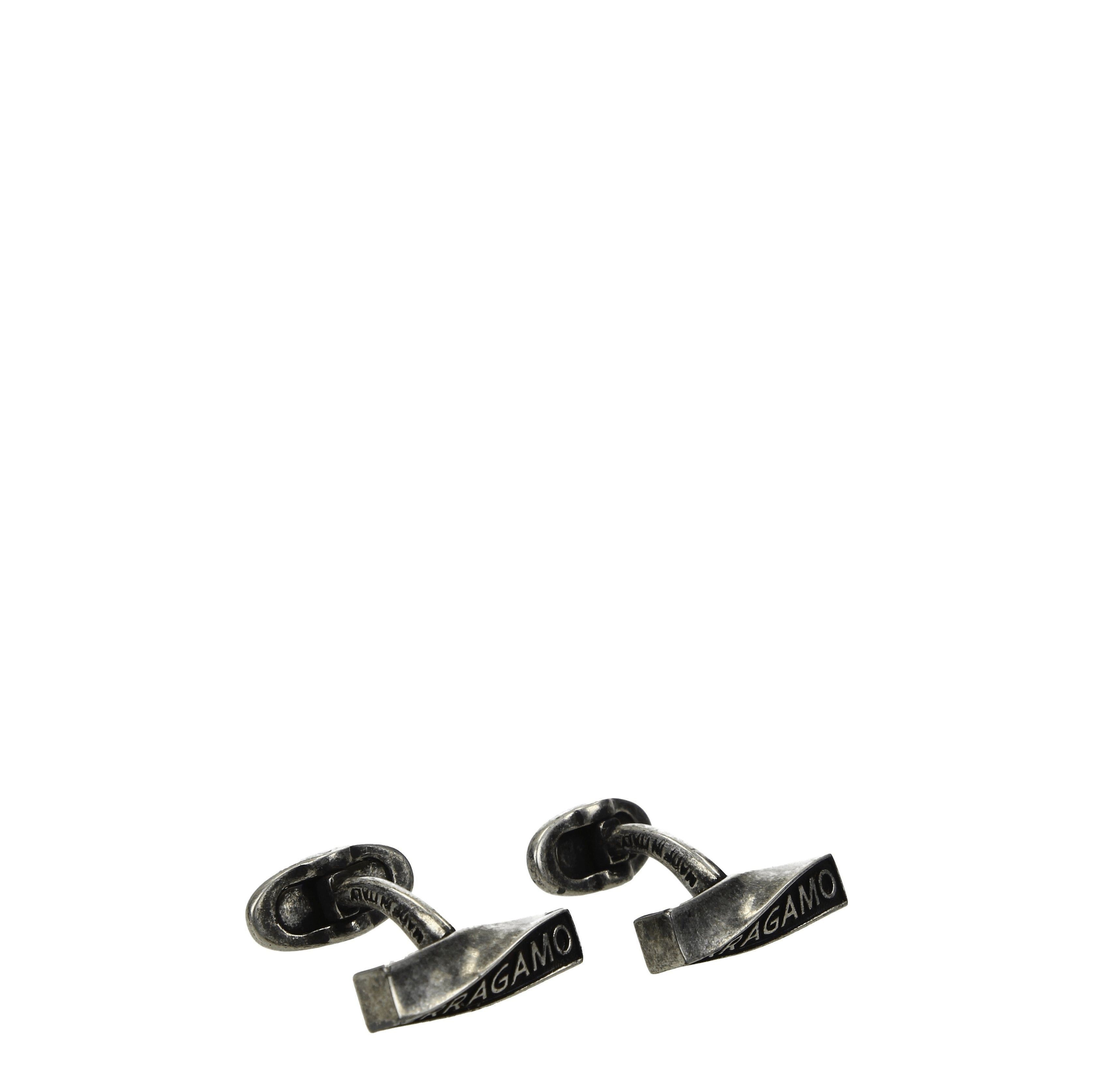 Salvatore Ferragamo Cufflinks in Brass Size ONE SIZE - 1 Preview