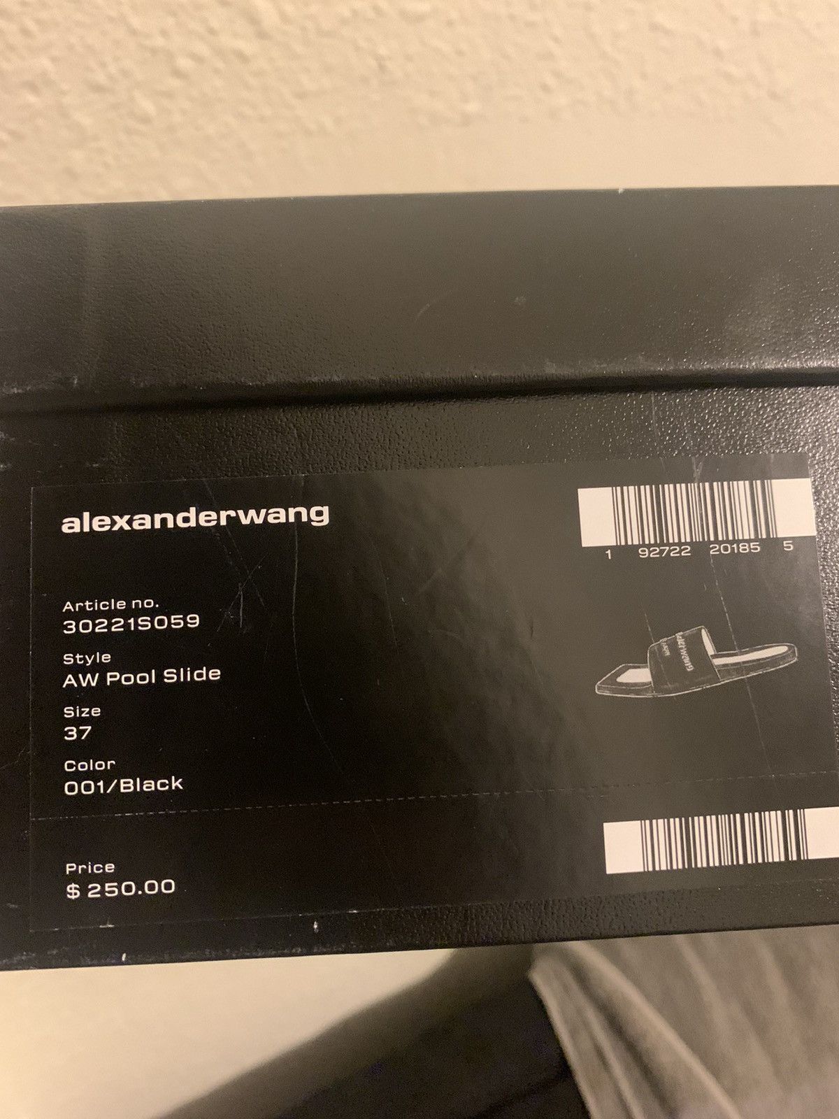 Alexander Wang Black/ white flip flops Size US 7 / IT 37 - 2 Thumbnail