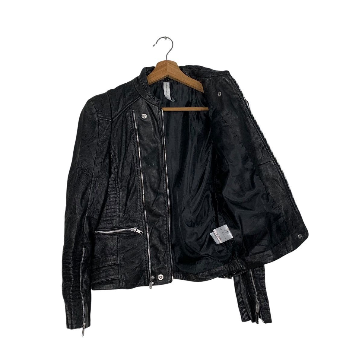 Japanese Brand Stephanie Vaille Women Biker Leather Jacket Size S / US 4 / IT 40 - 9 Thumbnail
