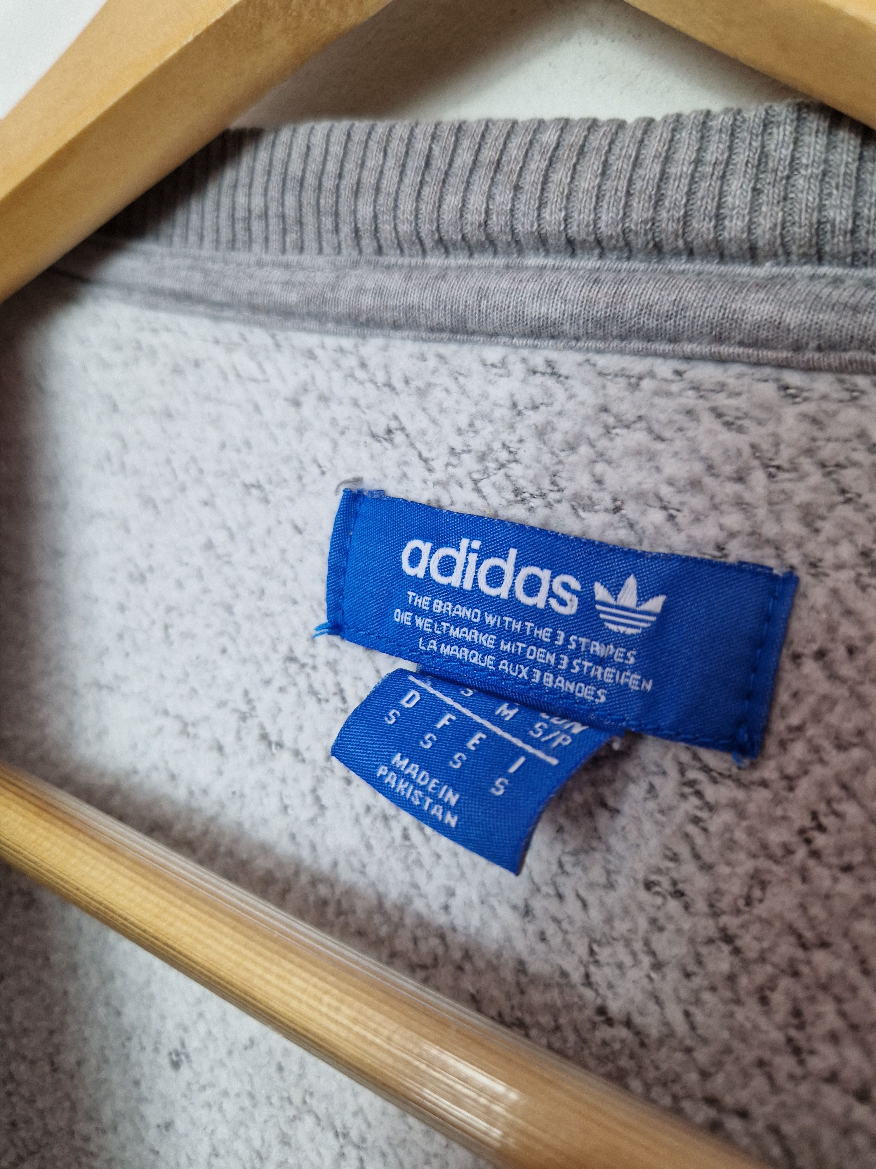 Adidas × Vintage Adidas vintage y2k distressed trashed sweatshirt Size US M / EU 48-50 / 2 - 7 Thumbnail