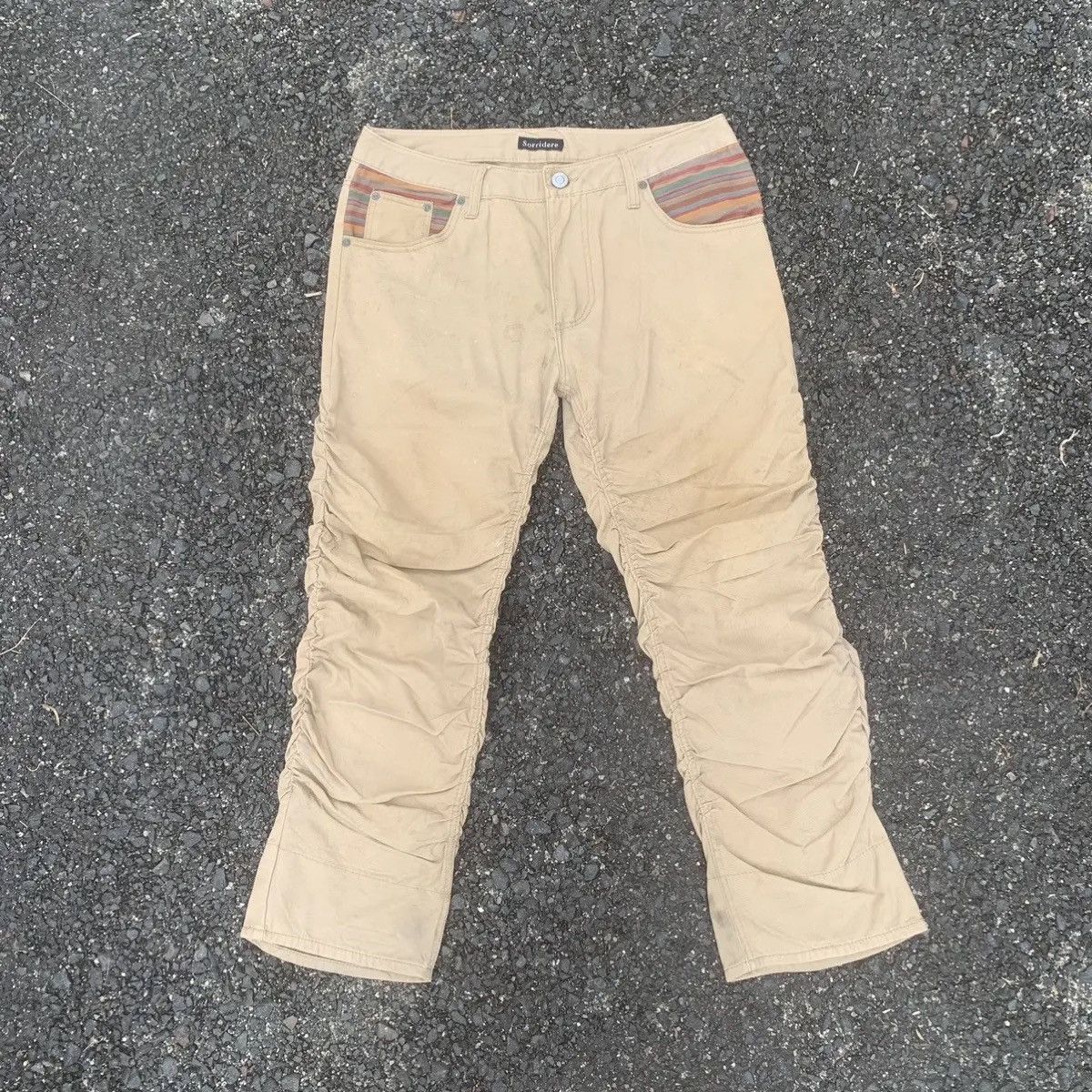 Japanese Brand RUSTY DIRTY 🔥 SORRIDERE SPRING LEGS TROUSERS 5-POCKET PANTS Size US 32 / EU 48 - 1 Thumbnail